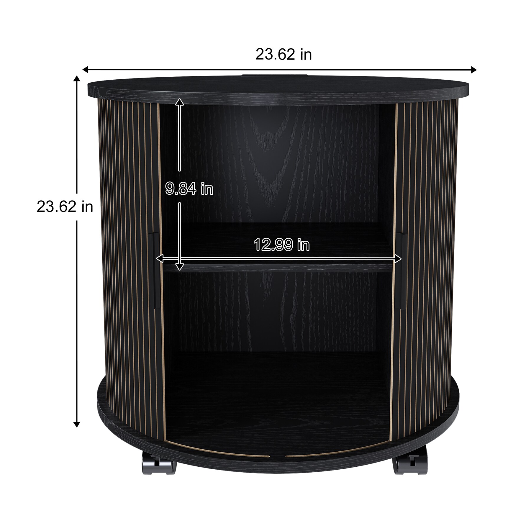 SINOFURN SYA440004BK nightstands - View #4