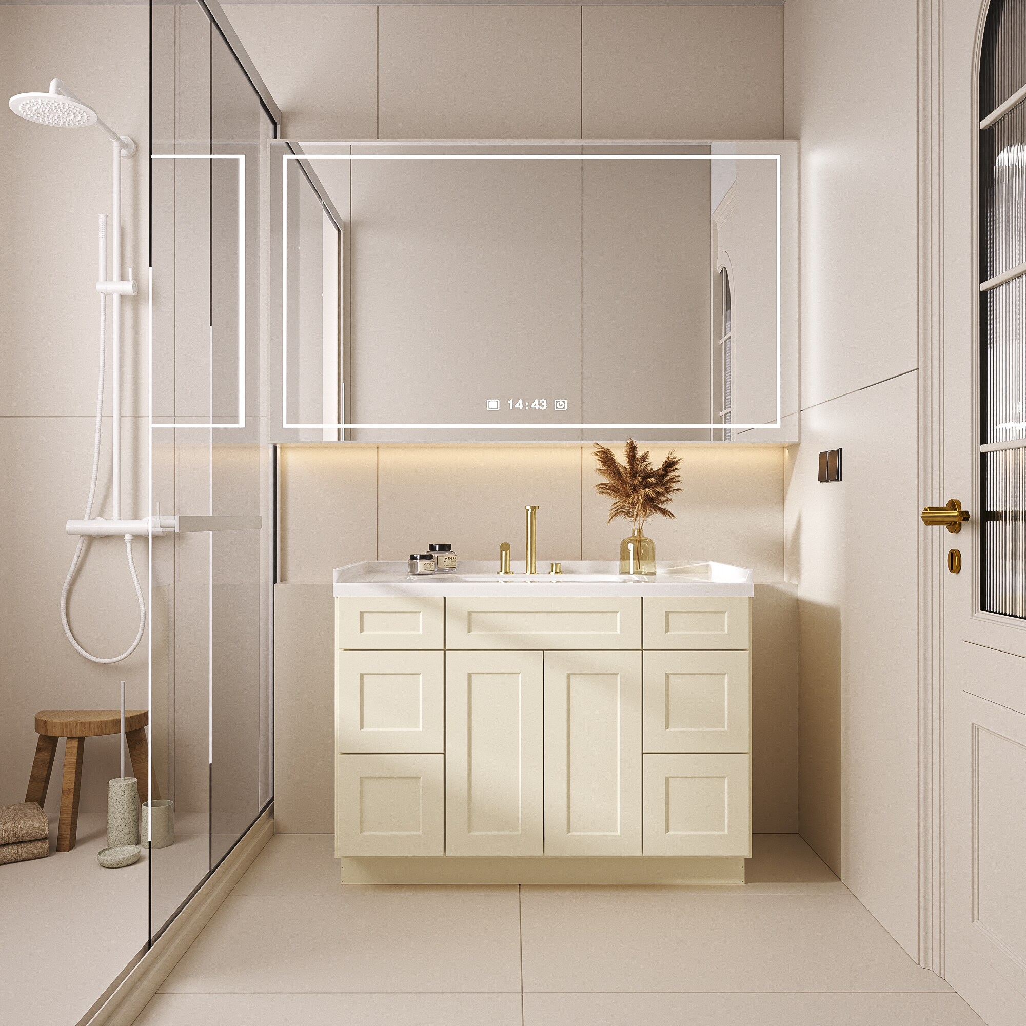 LOVMOR SF-Y-VDDB-CG-8 vanities - View #3