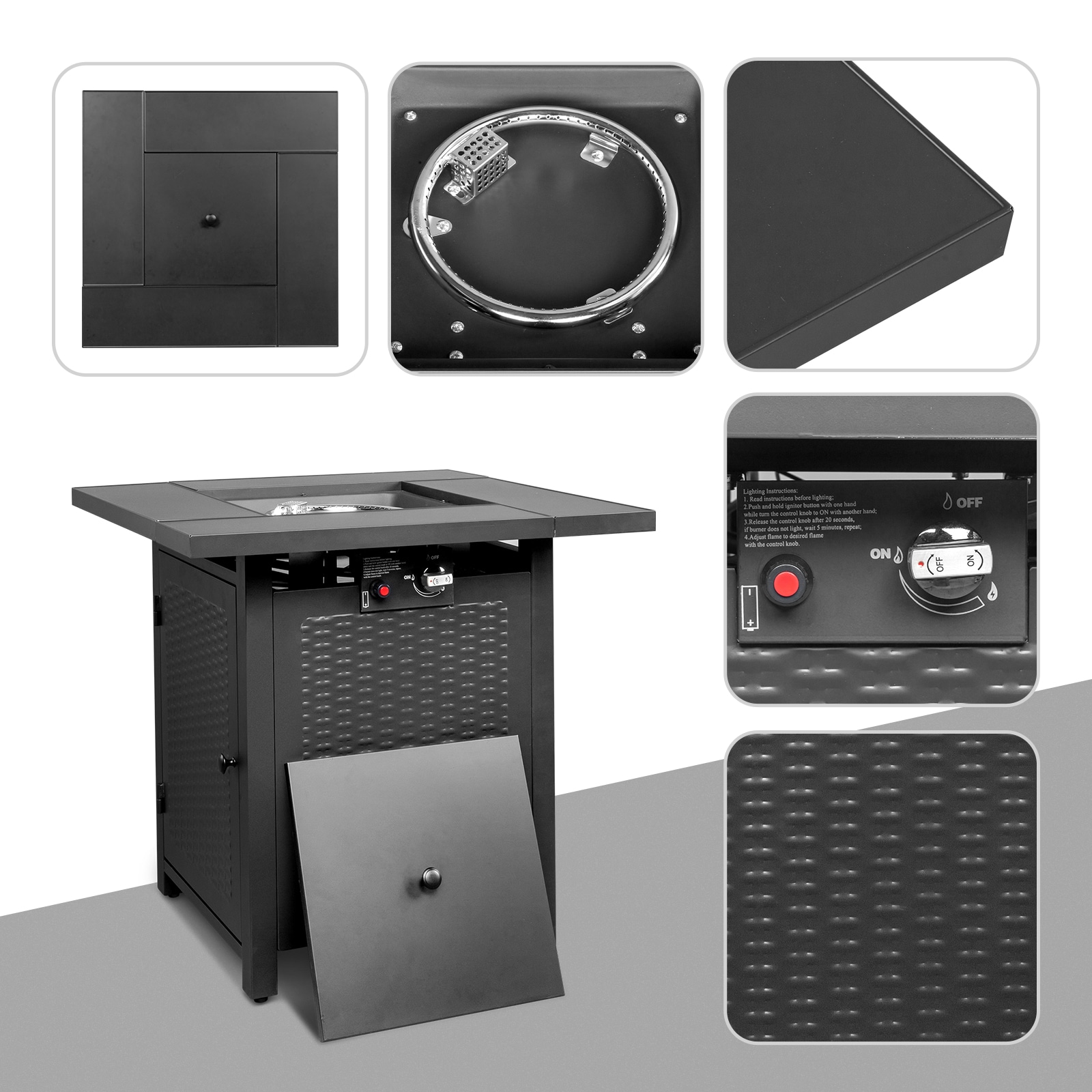 Outopee LO1G57000534 Outdoor-Gas-Firepits - View #8