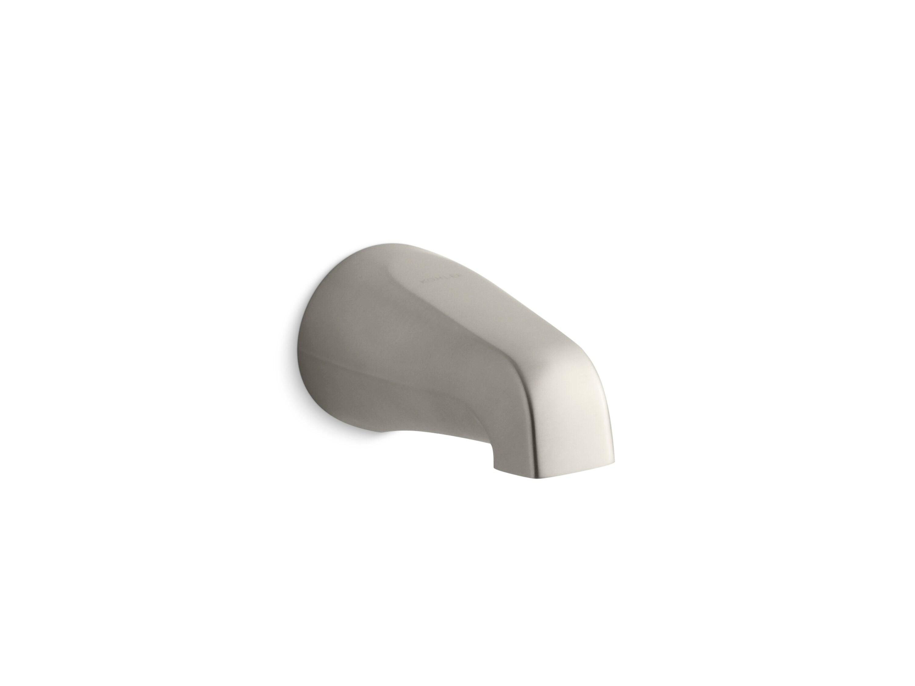KOHLER 15135-BN Coralais Vibrant Brushed Nickel Wall-mount Universal Fit Bathtub Spout
