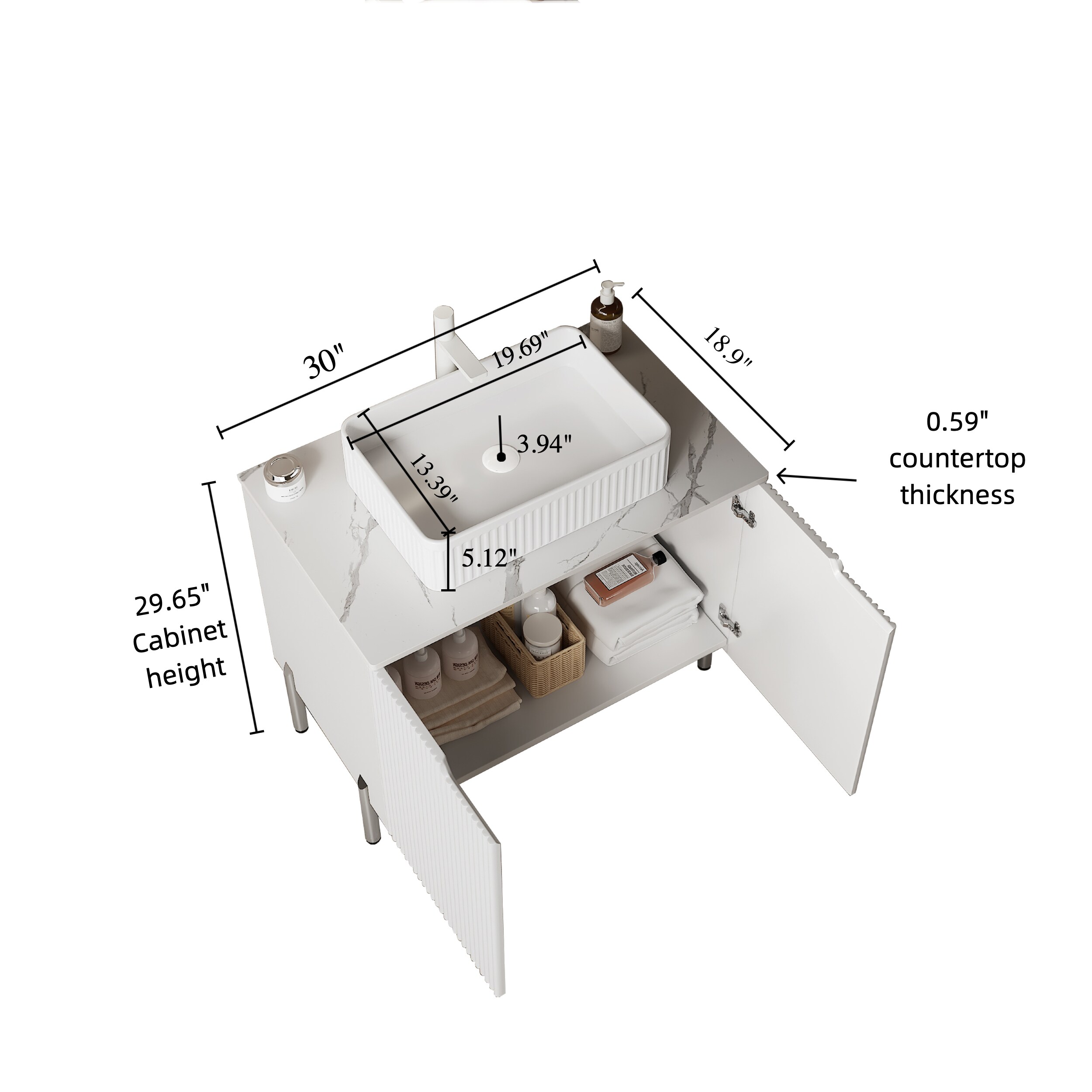 Vanityfus VF-AL-00114 Bath-Vanity-Combo - View #3