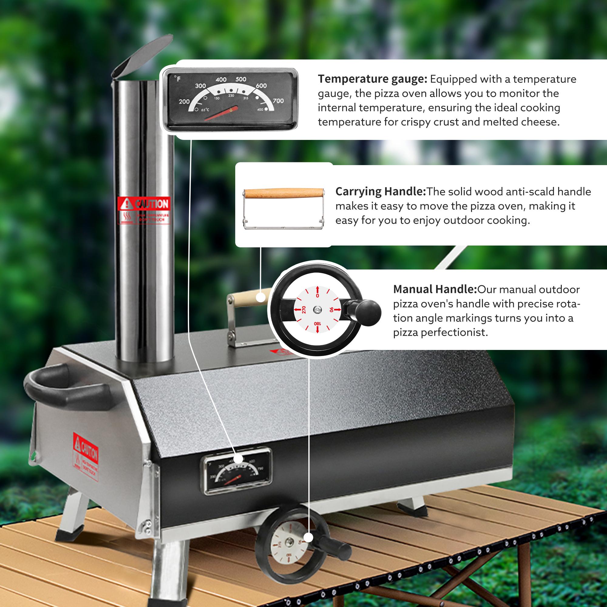 BABOOM BOM-6134328-OR Outdoor-Pizza-Ovens - View #7