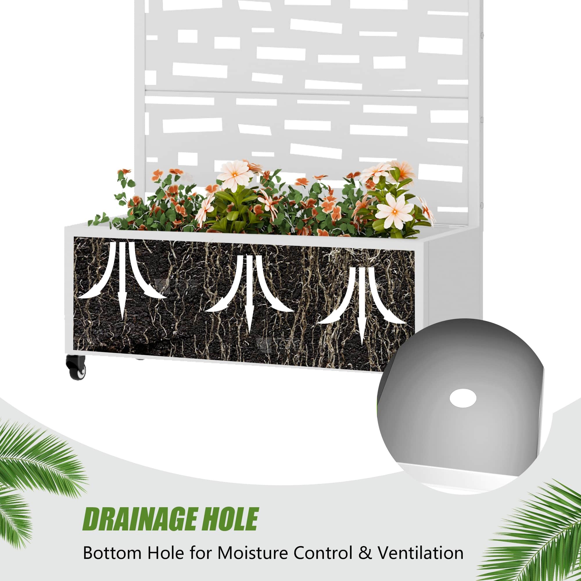 Misty Moon LW0406-SYJZZX-A84 Planter-Window-Box - View #7