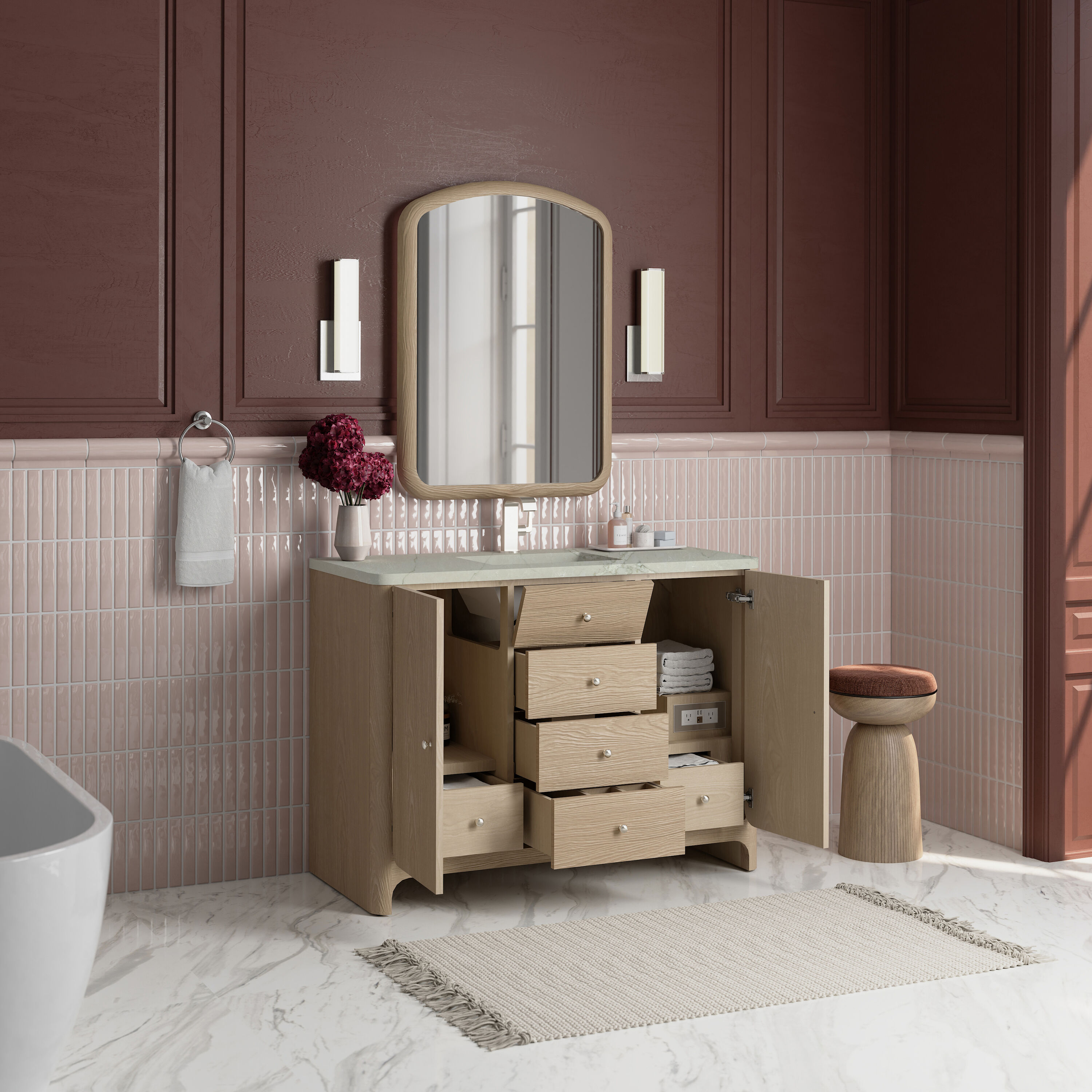 James Martin Vanities D125-V48-CSD-3VSL Bath-Vanity-Combo - View #5