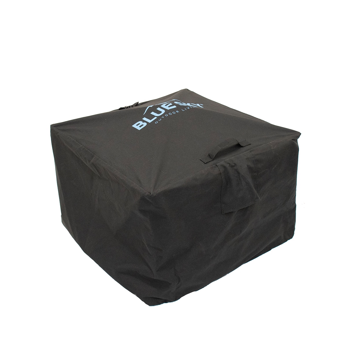 Blue Sky Outdoor Living PCD22SQ The Peak 25.2-Inches Black Square Firepit Cover