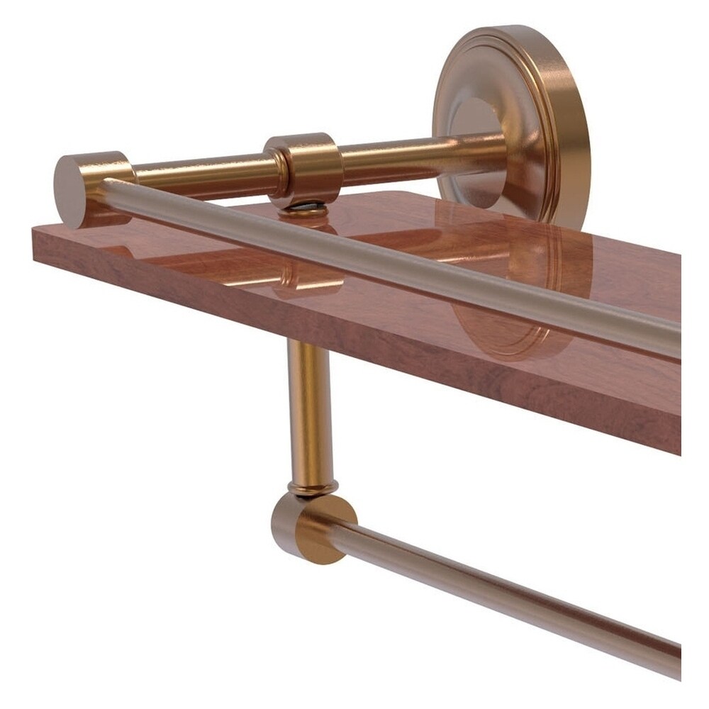 Allied Brass PRBP-1TB22-GLIW-BBR Bathroom-Shelves - View #2