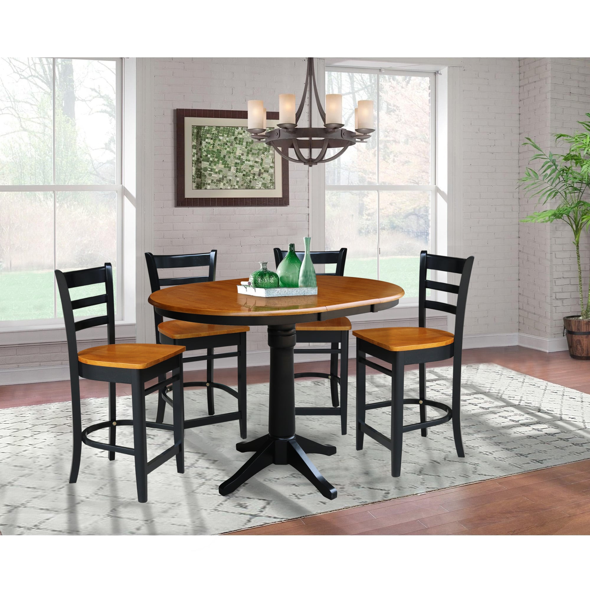 International Concepts K57-36RXT-27-S6172-4 Dining-Sets - View #2