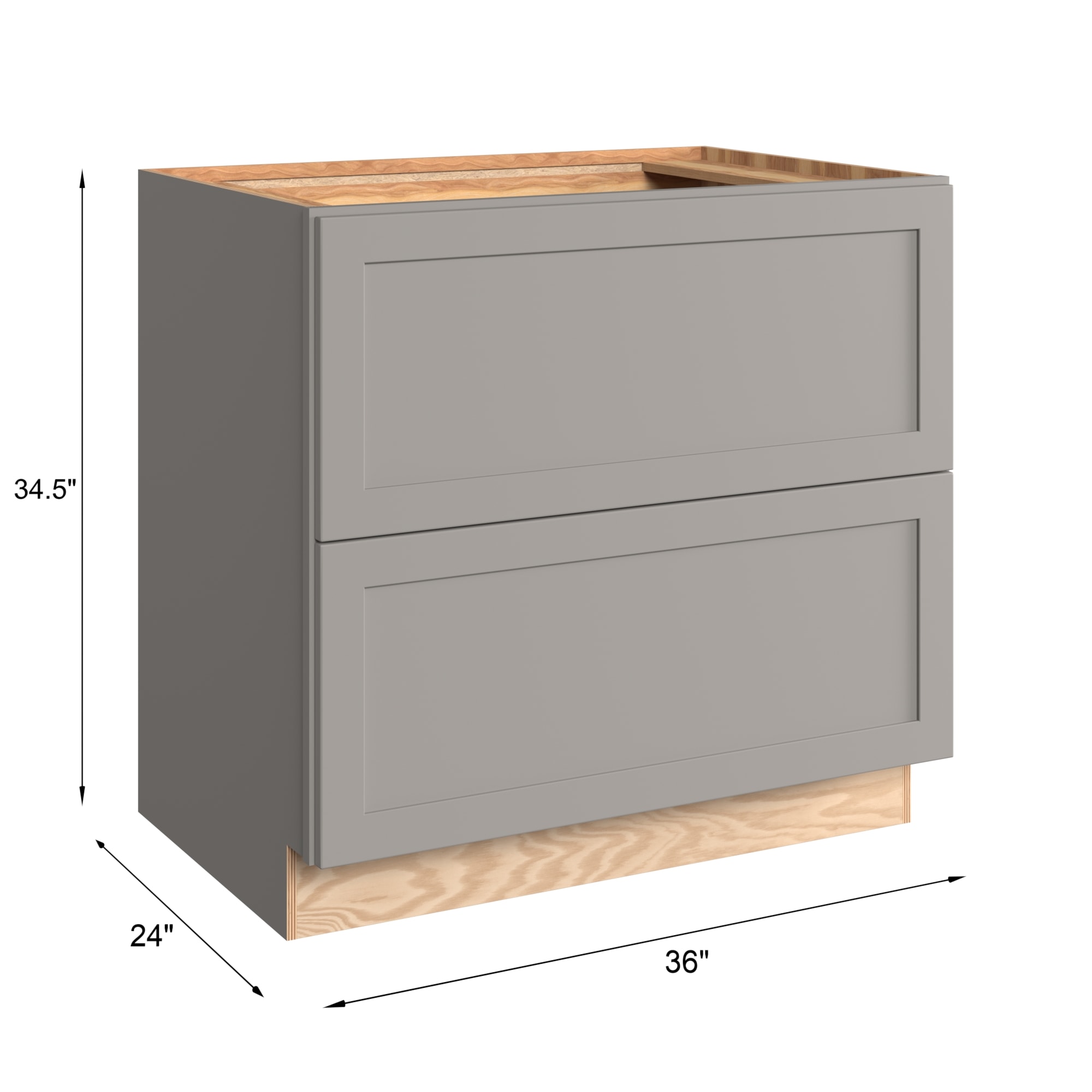 KraftMaid Momentum BPPS36.2G81 Cabinets-Kitchen - View #3