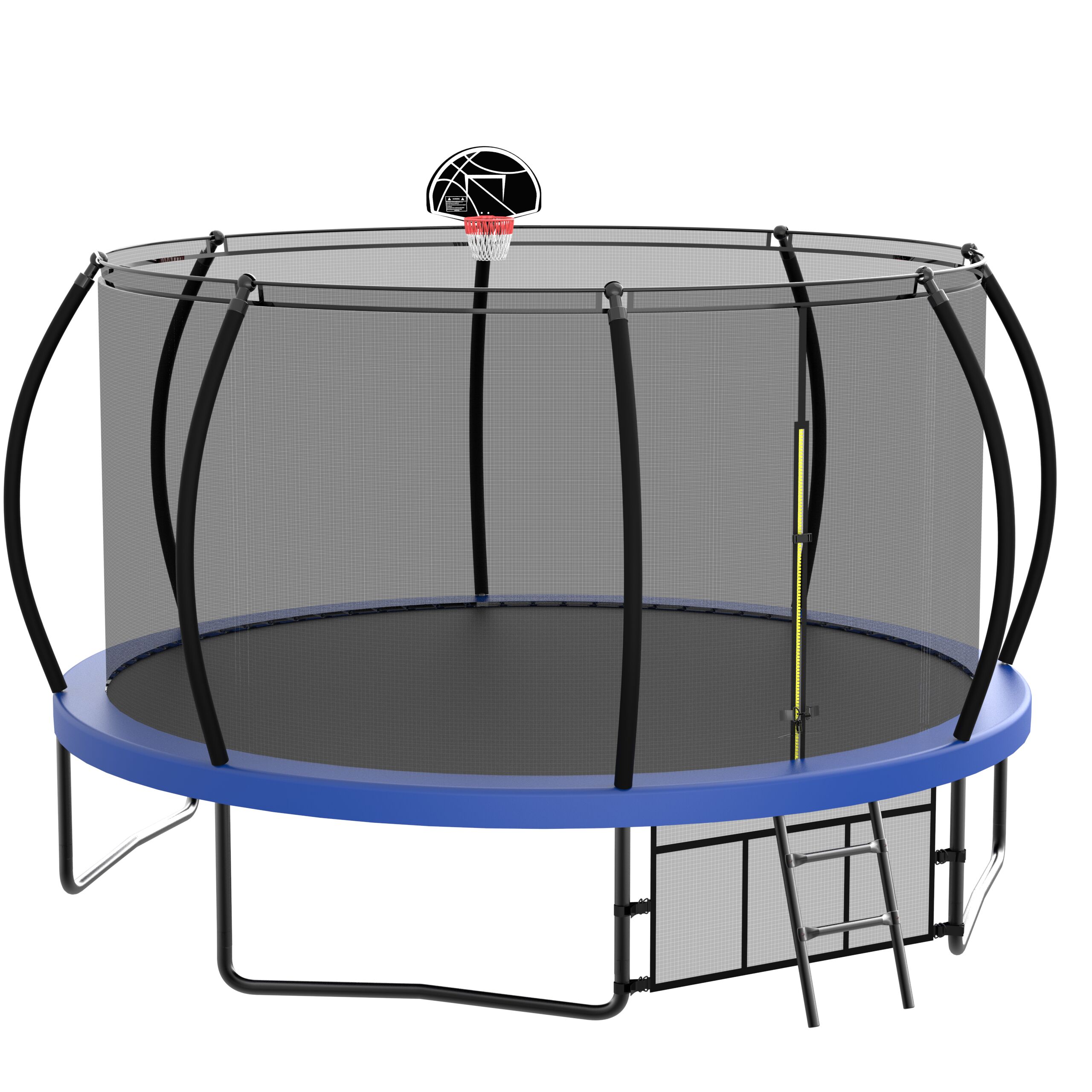 Damerin TRAA18 Trampolines 12-ft Round Kids in Blue