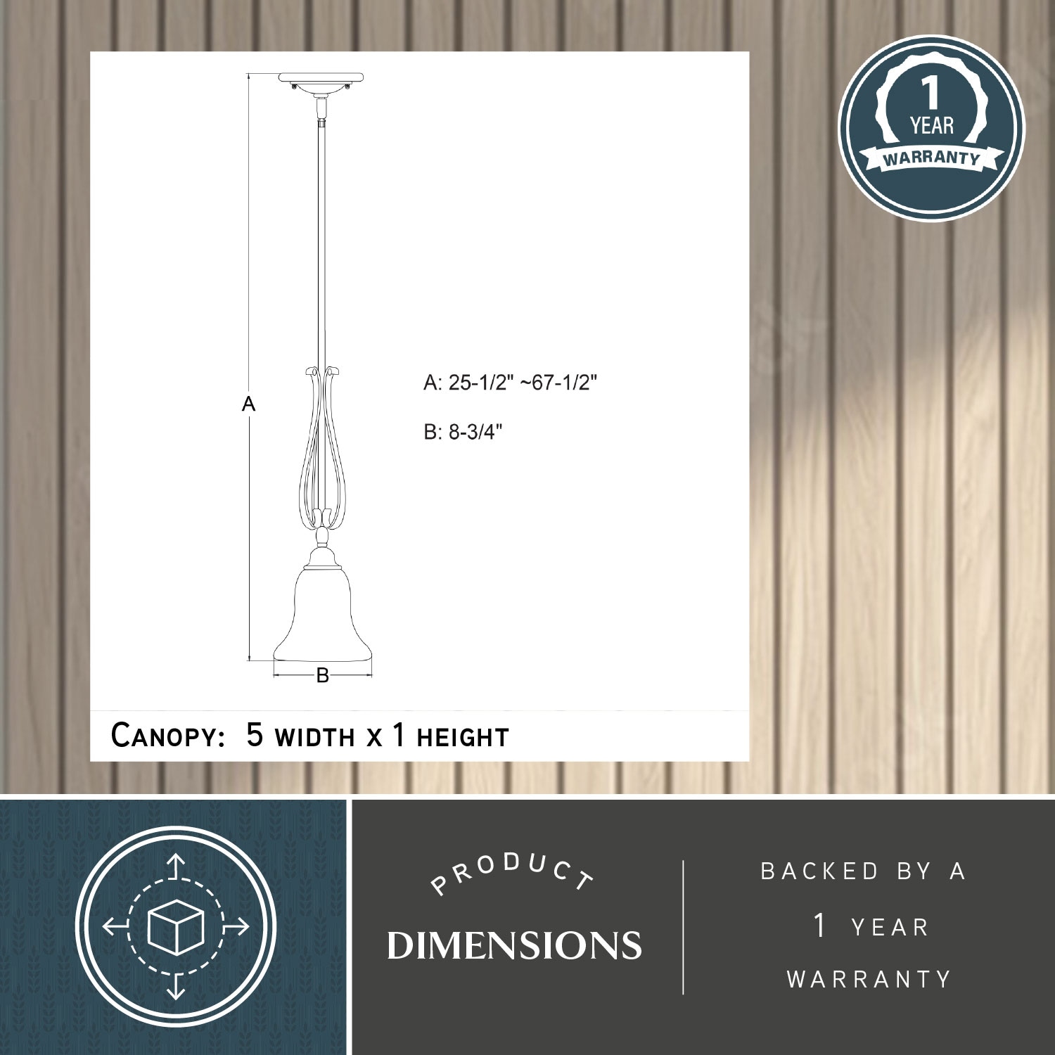Cascadia P0381 Pendant-Lights - View #6