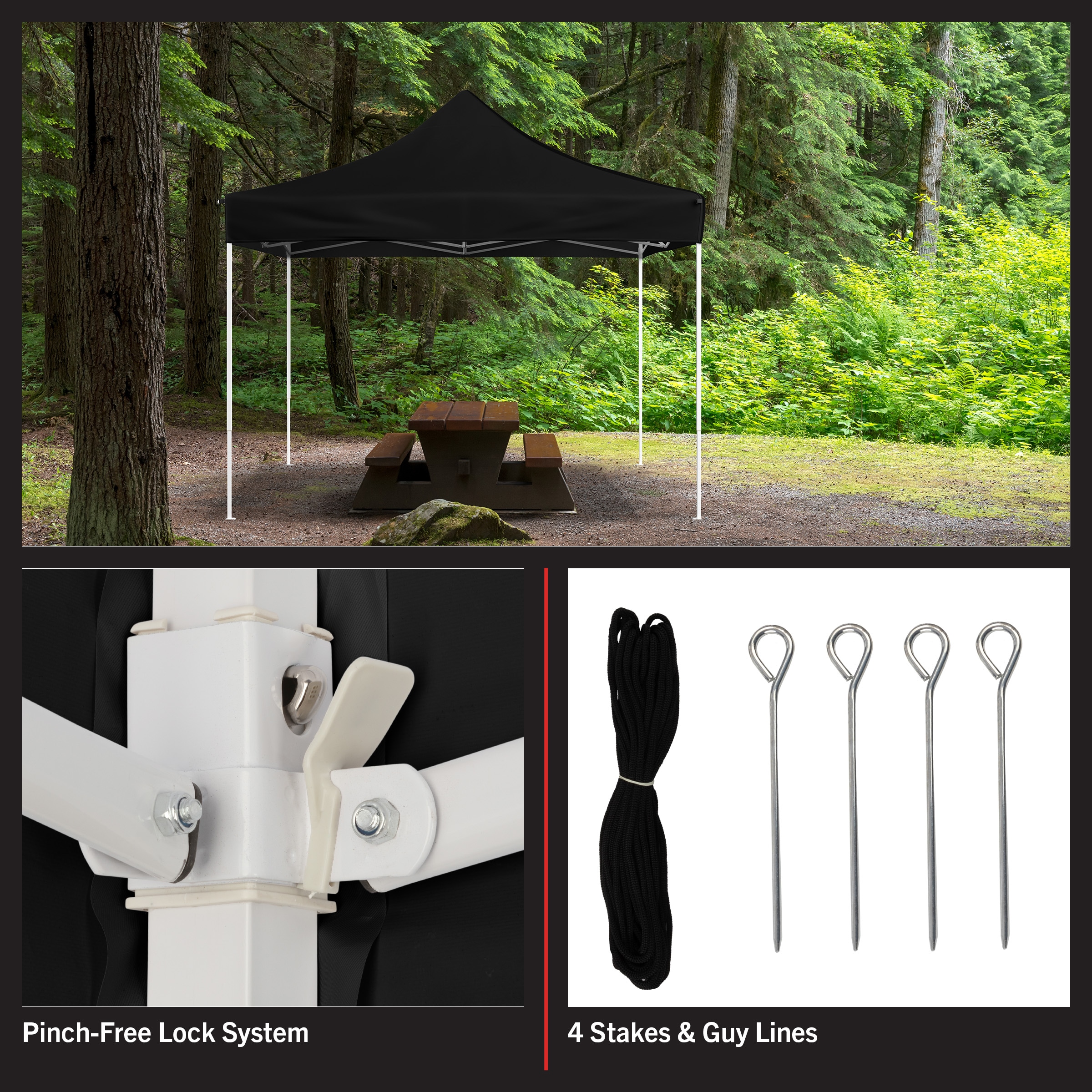 Stalwart 80-14-BLK Canopies-Sl - View #7
