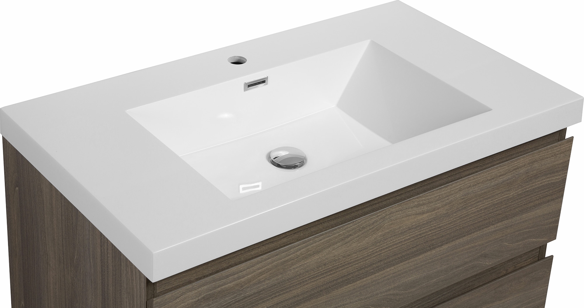 WELLFOR AY725-36BR Bath-Vanity-Combo - View #4