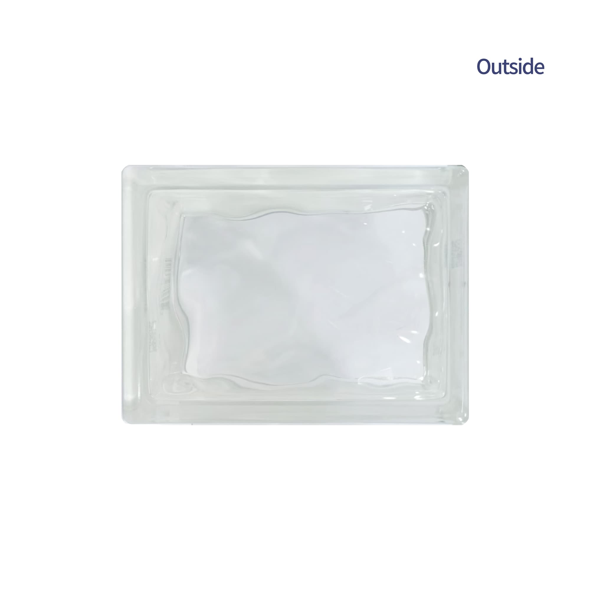 MULIA GLASS GBWAV683RB Glass-Block - View #4