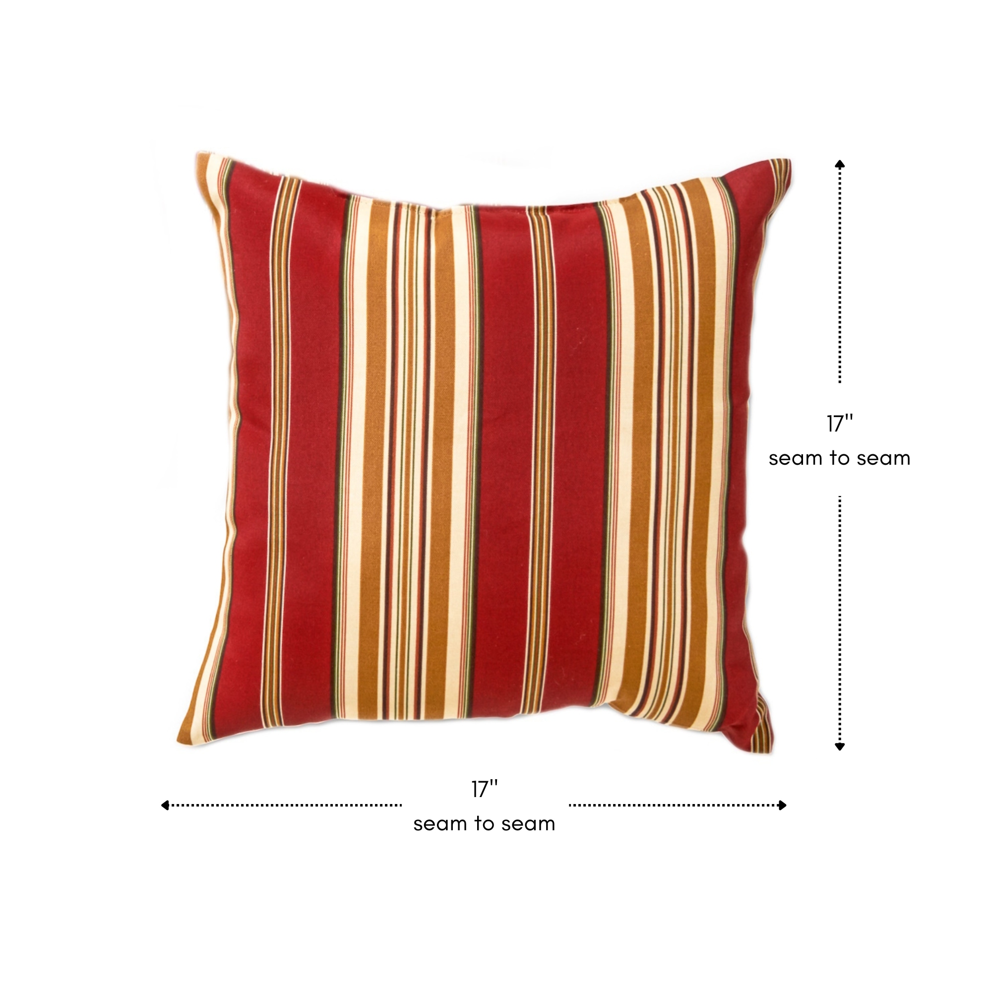 Greendale Home Fashions OC4803S2-ROMSTRIPE Outdoor-Accent-Pillows - View #4