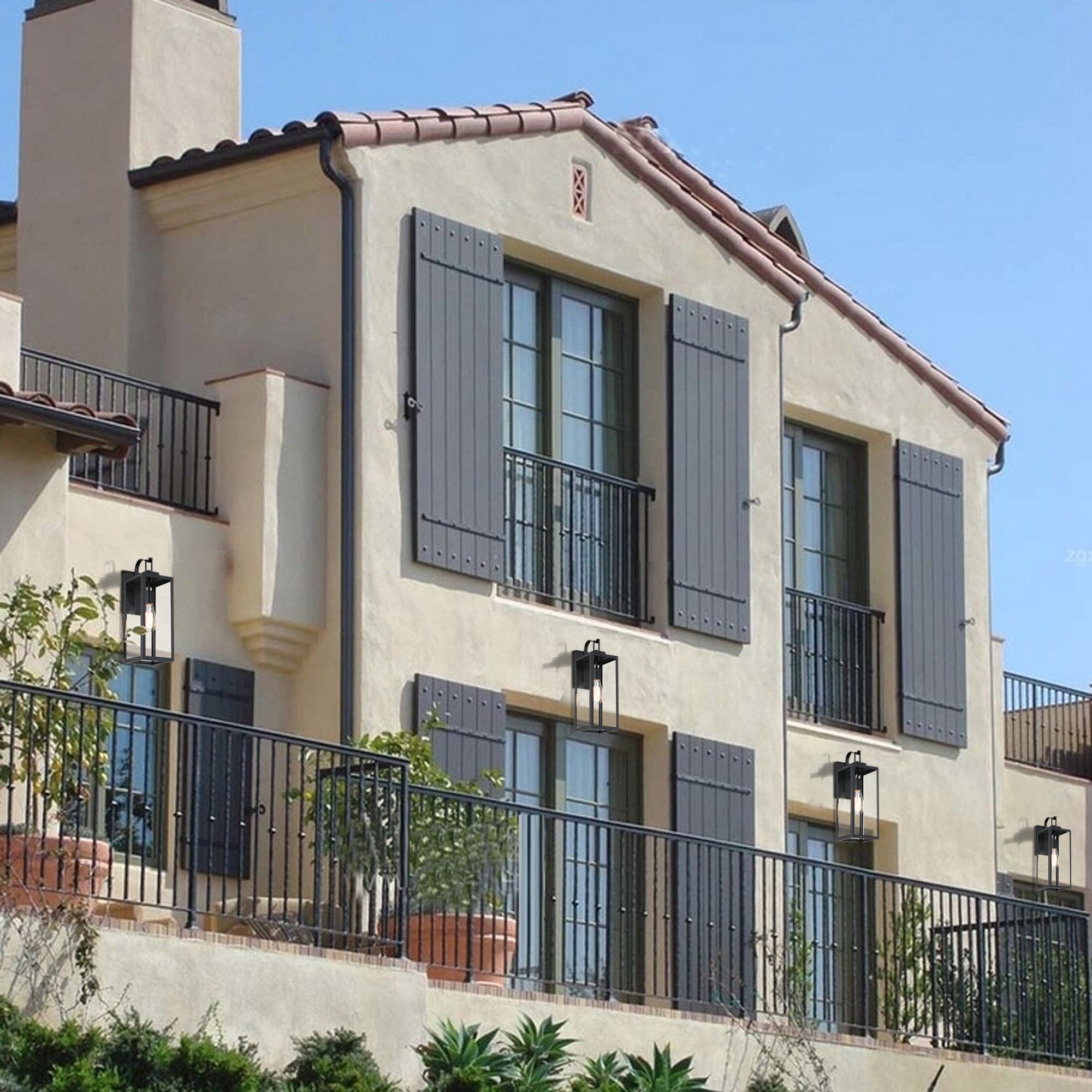 Hukoro 4FL15151 Outdoor-Wall-Lighting - View #8