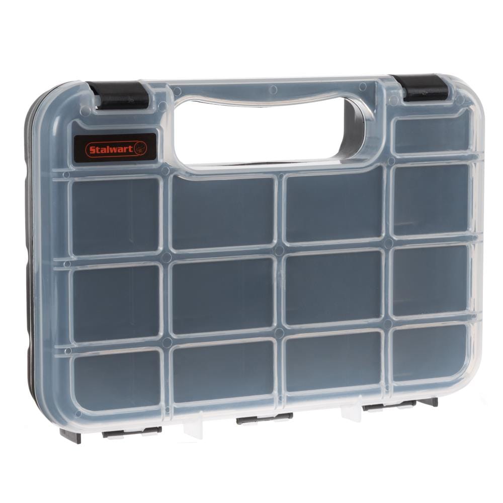Fleming Supply Storage Containers 24-Compartment Plastic Small Parts  Organizer