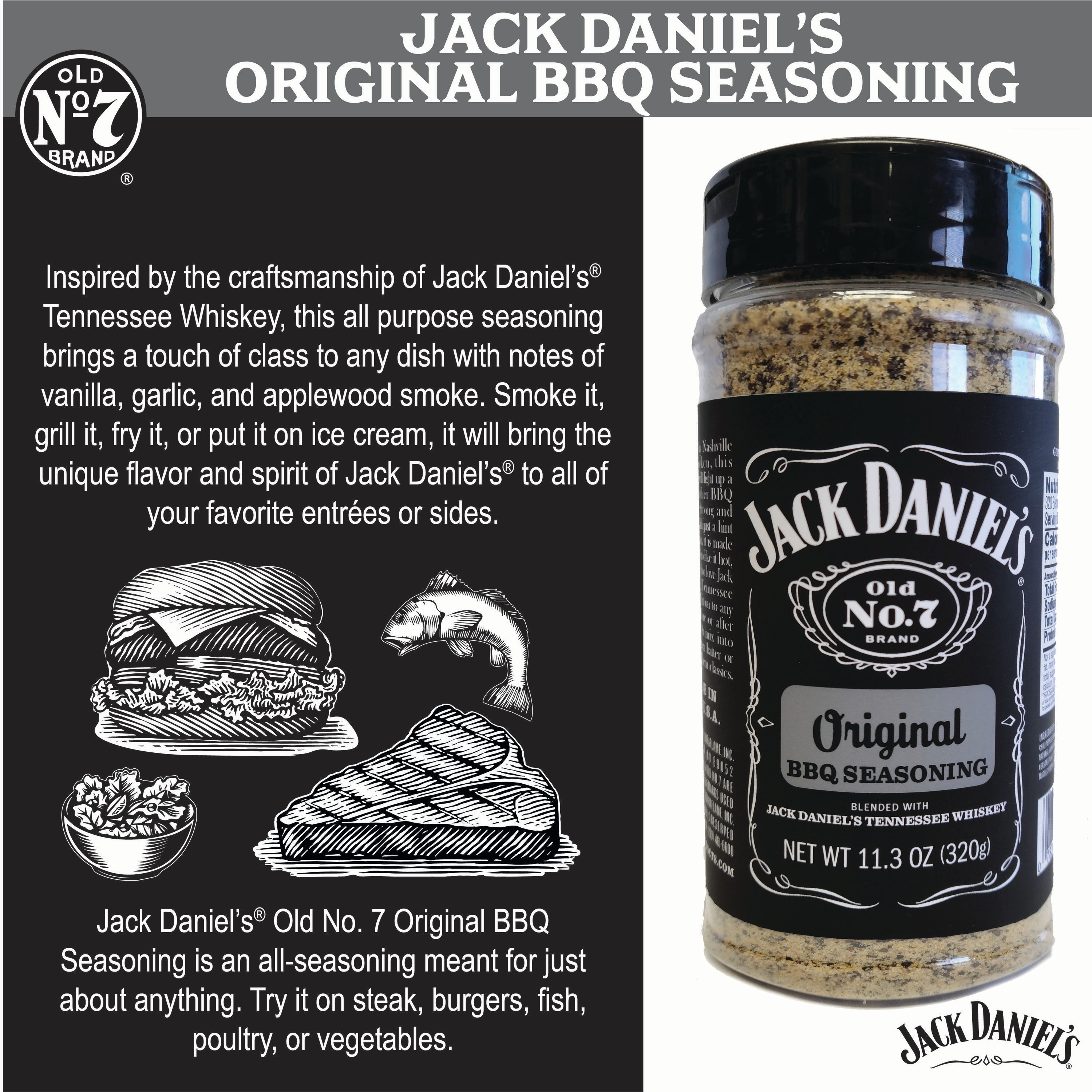 Jack Daniel's 01777 Dry-Seasoning-Marinades - View #4