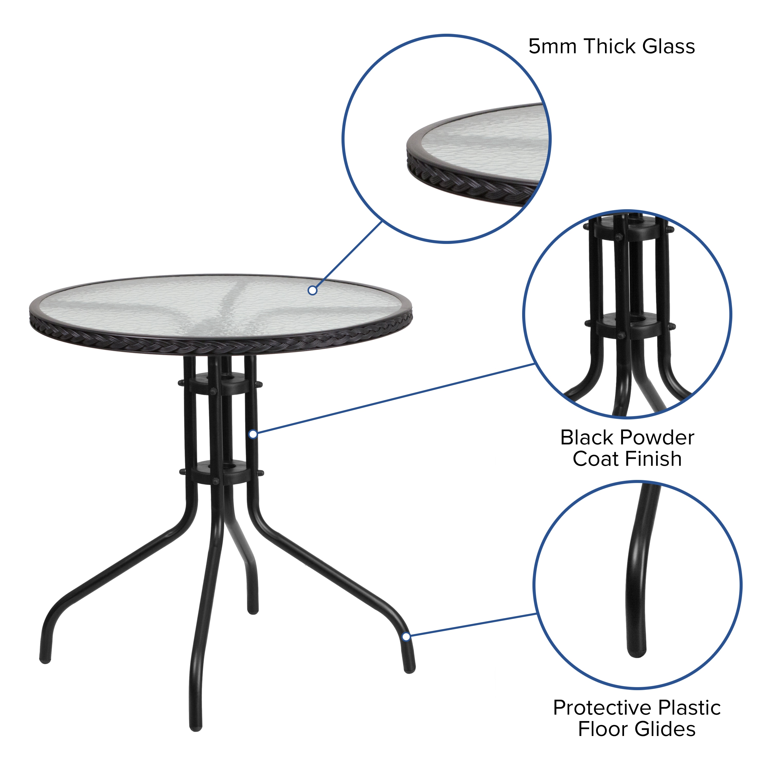Flash Furniture 889142043805 Patio-Tables - View #3