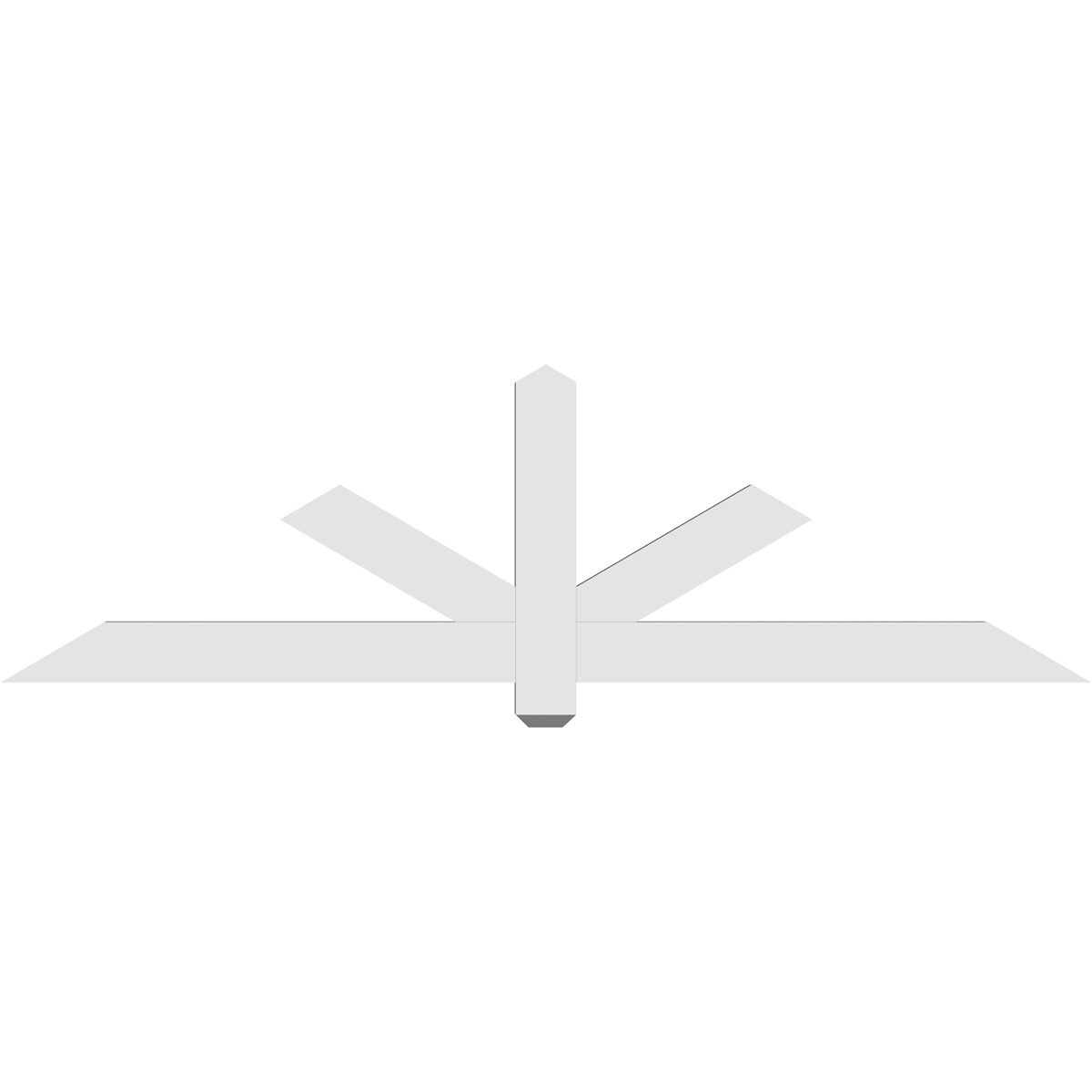 Ekena Millwork GBP072X21X0204KEN00 Exterior-Brackets-Braces - View #4