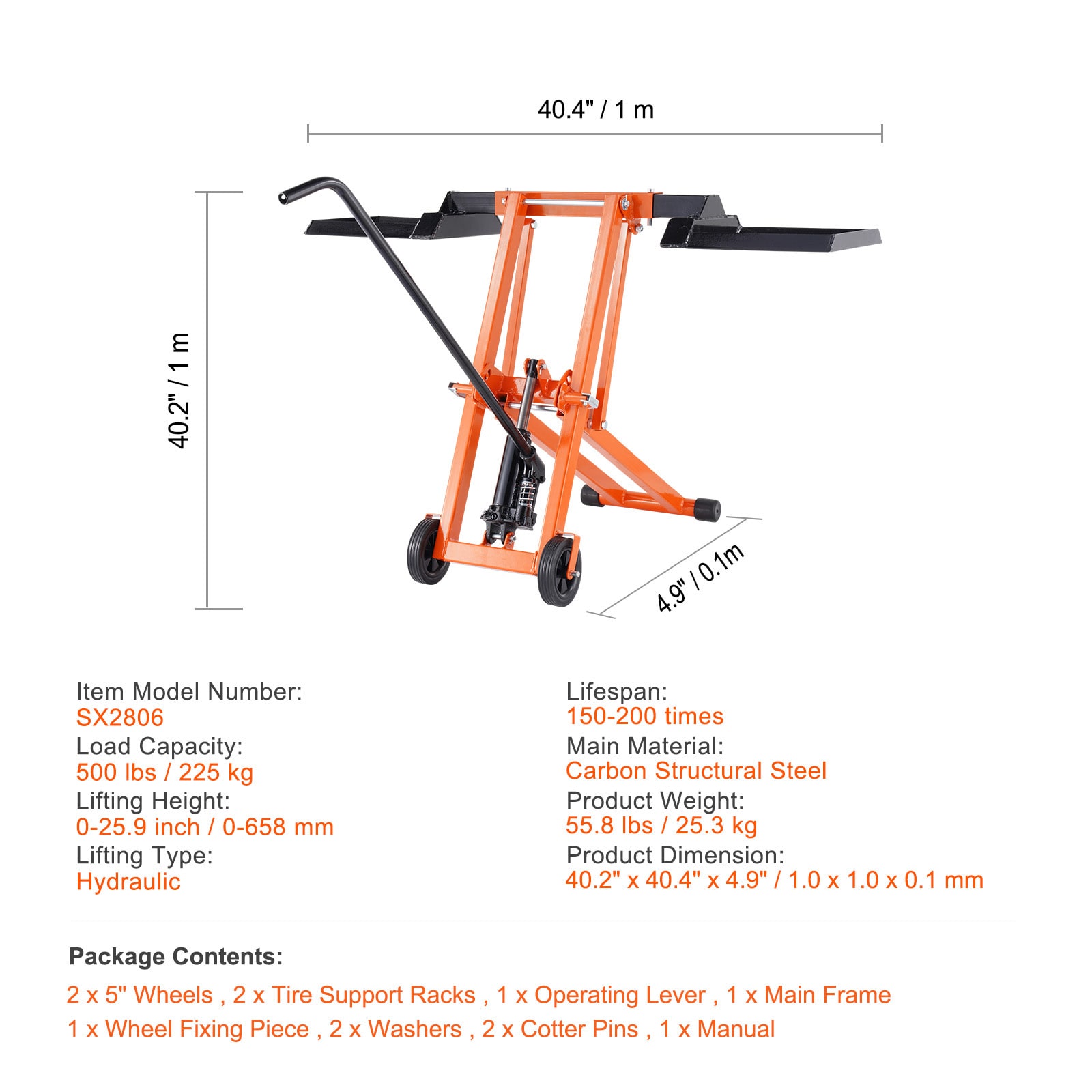VEVOR GCJSJJYYS500E2M1RV0 jacks - View #8