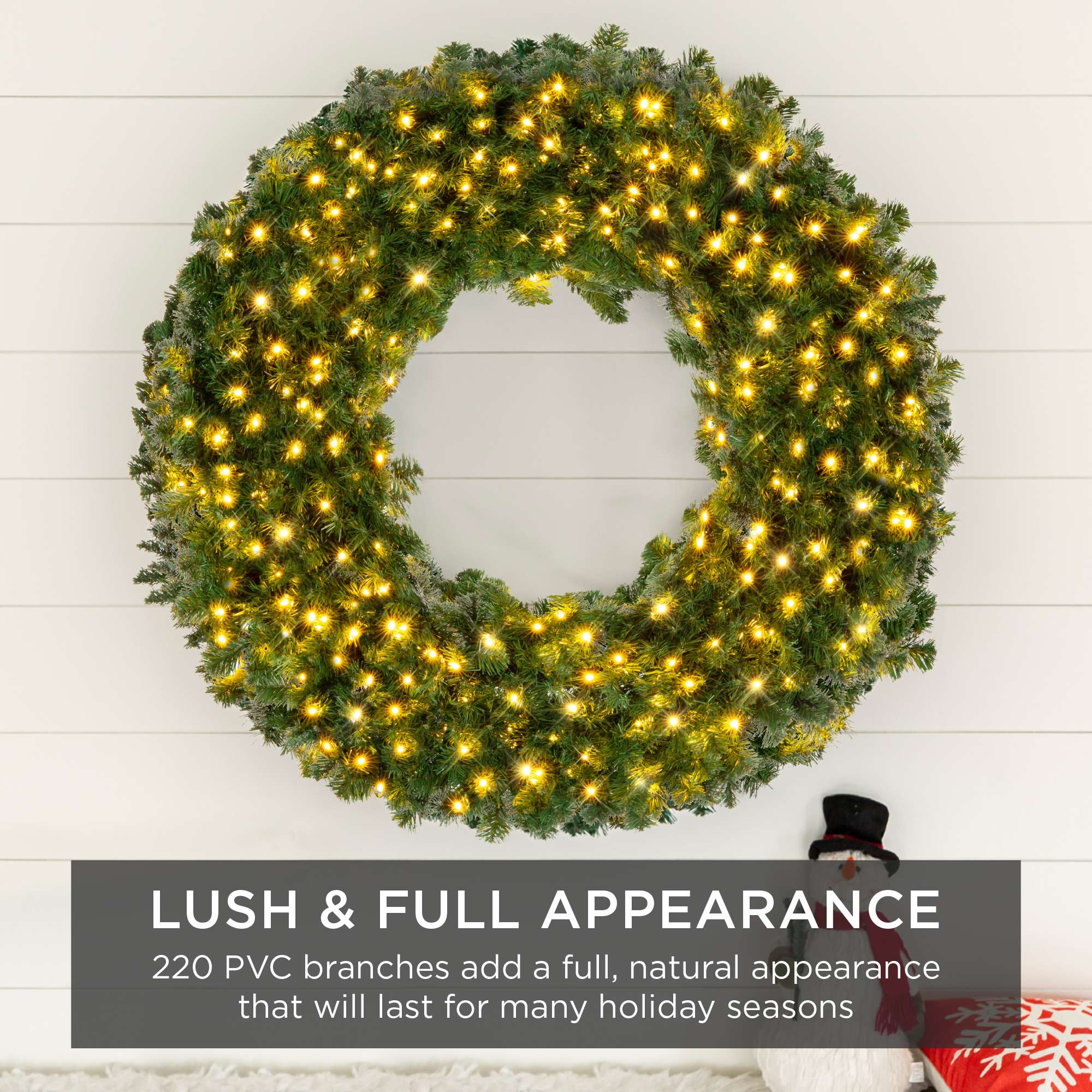 Best Choice Products SKY8222 Artificial-Christmas-Wreaths - View #7