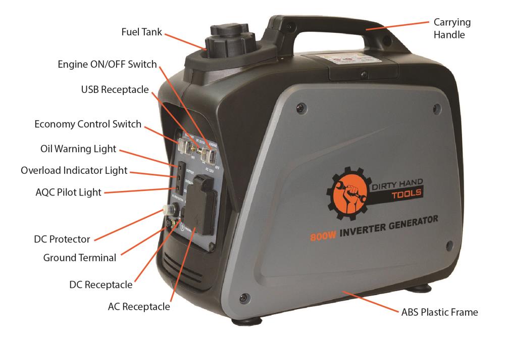 Dirty Hand Tools 104609 Inverter-Generators - View #3