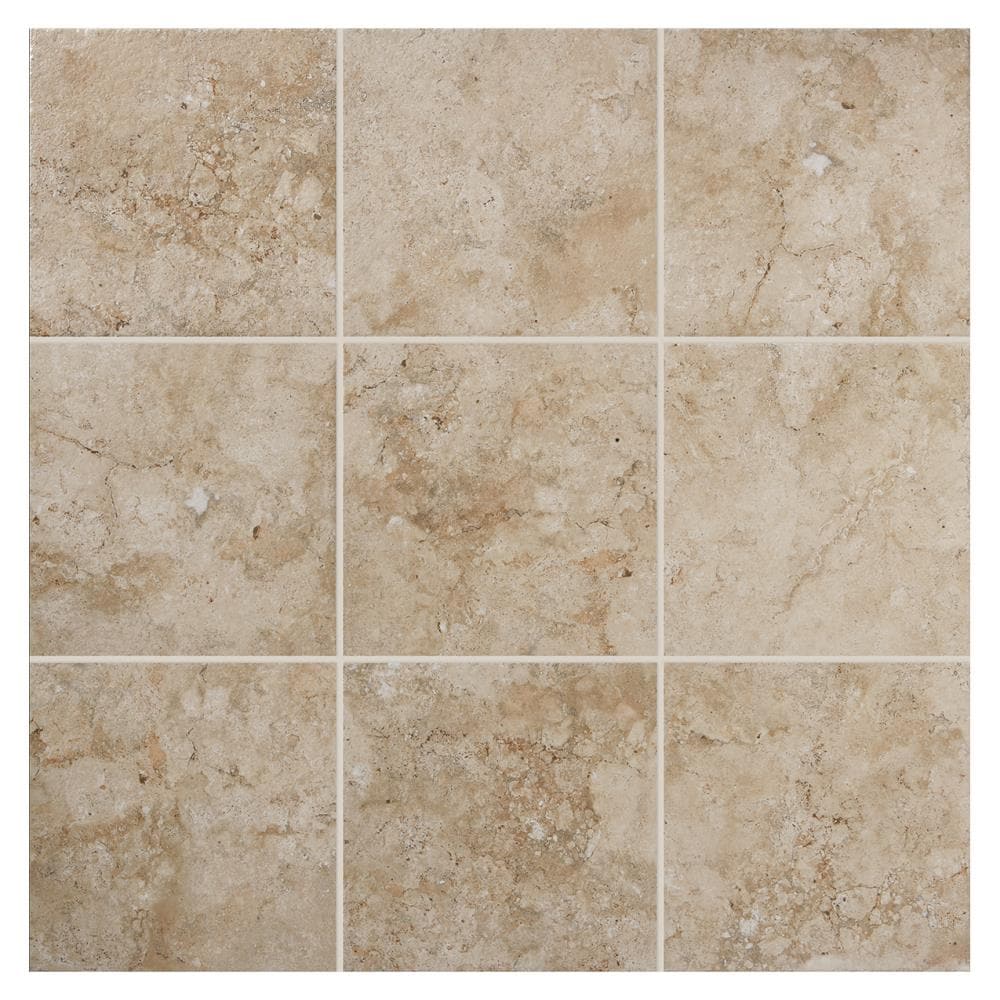 American Olean Bordeaux 54-Pack Chameau 6-in x 6-in Glazed Porcelain ...