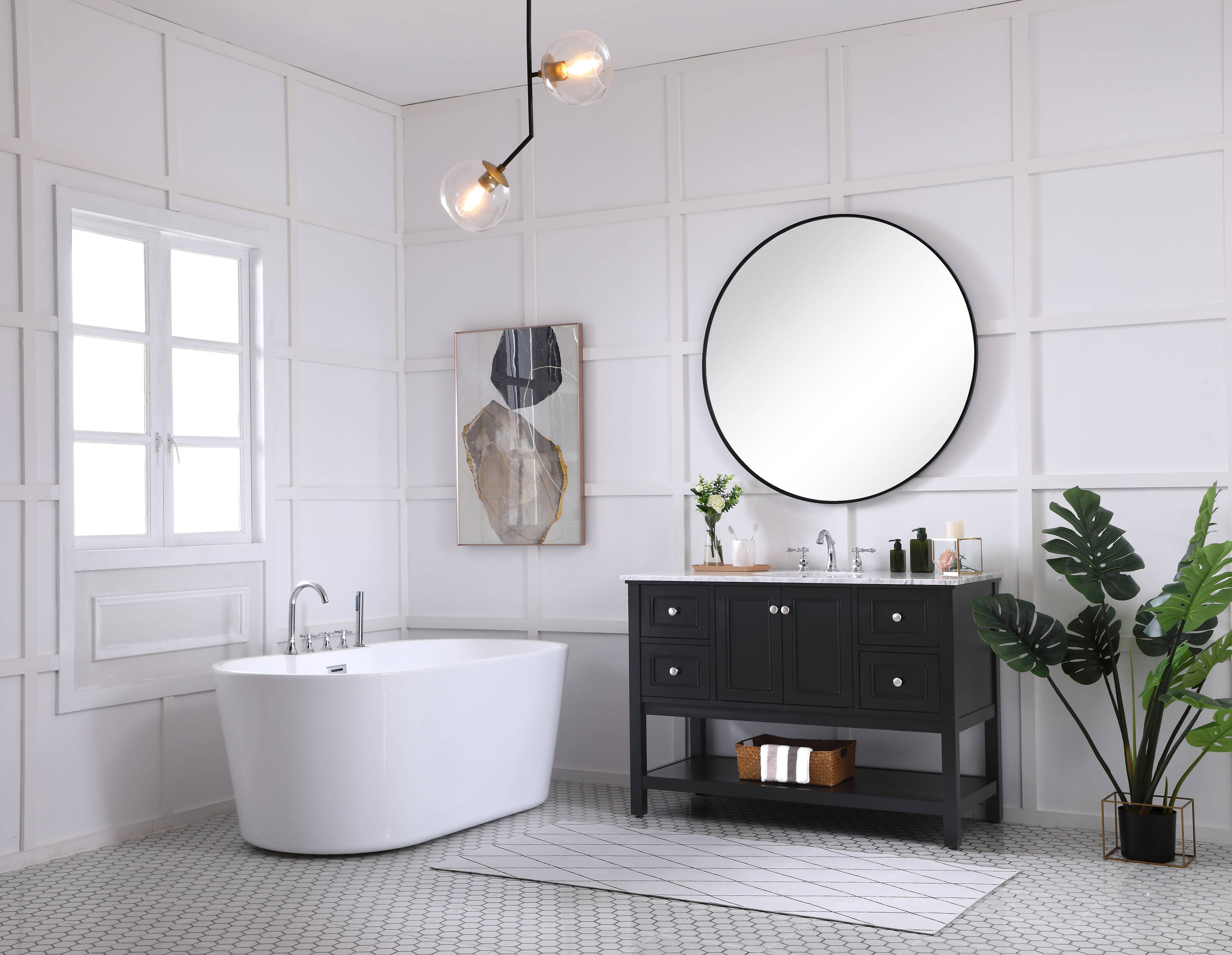 Elegant Decor HF81144BK Bath-Vanity-Combo - View #9