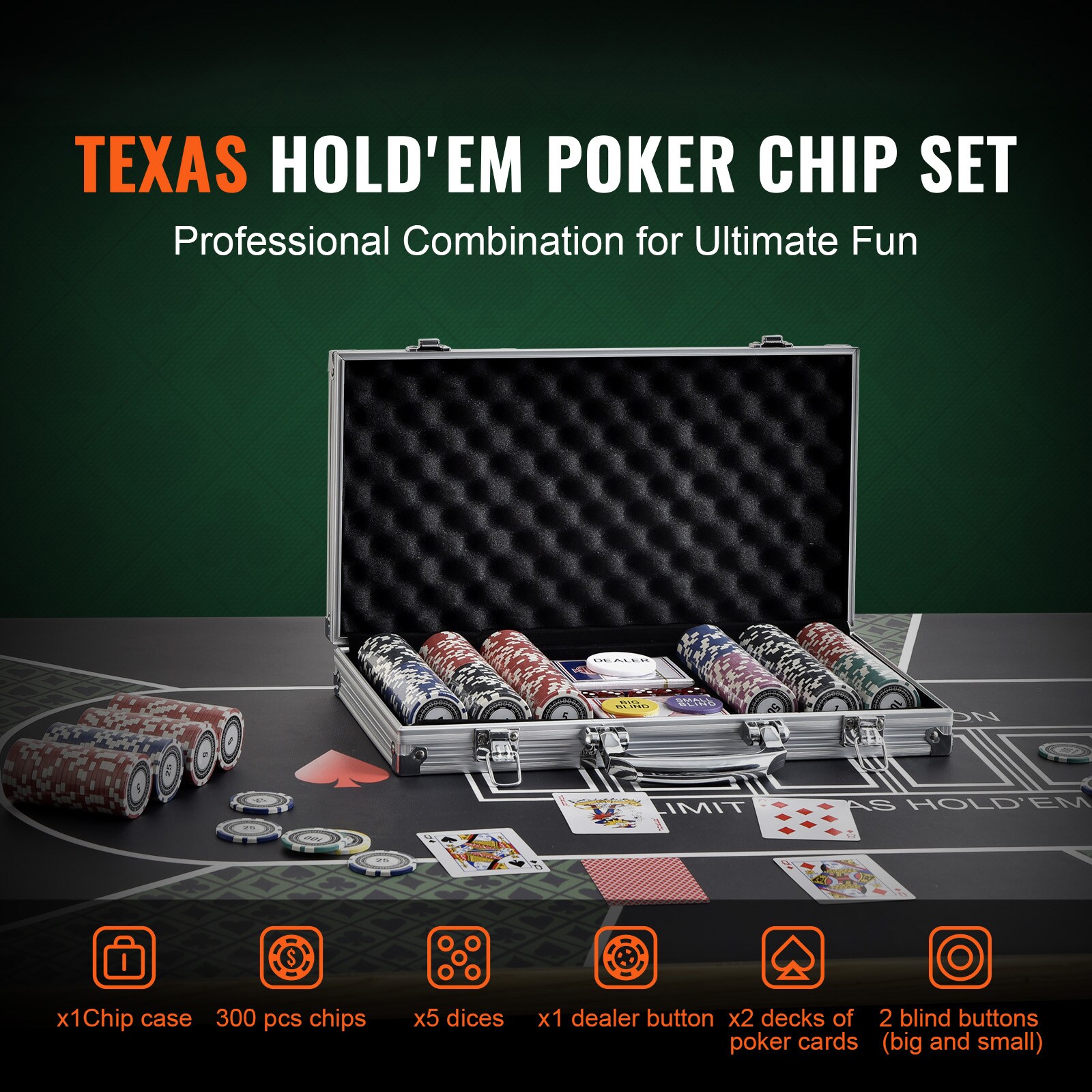 VEVOR SCPKCMTZPS3003239V0 Playing-Cards - View #2