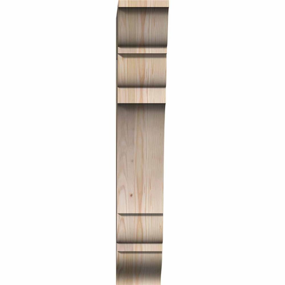 Ekena Millwork BKT06X22X34OLY01SDF Exterior-Brackets-Braces - View #2