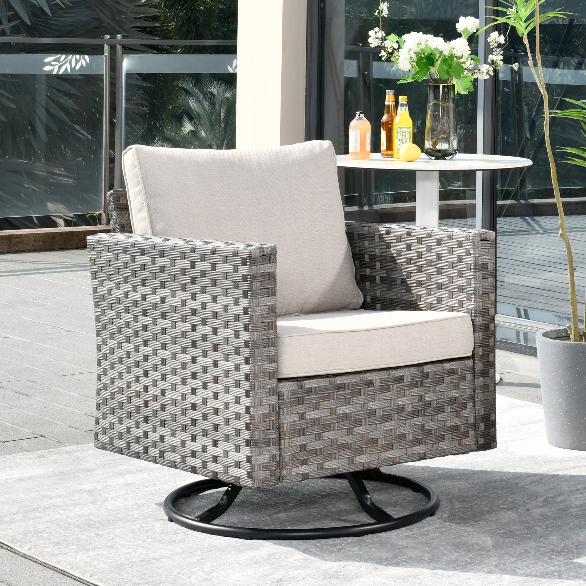 Pouuin SYZBBR6-1C Patio-Chairs - View #7