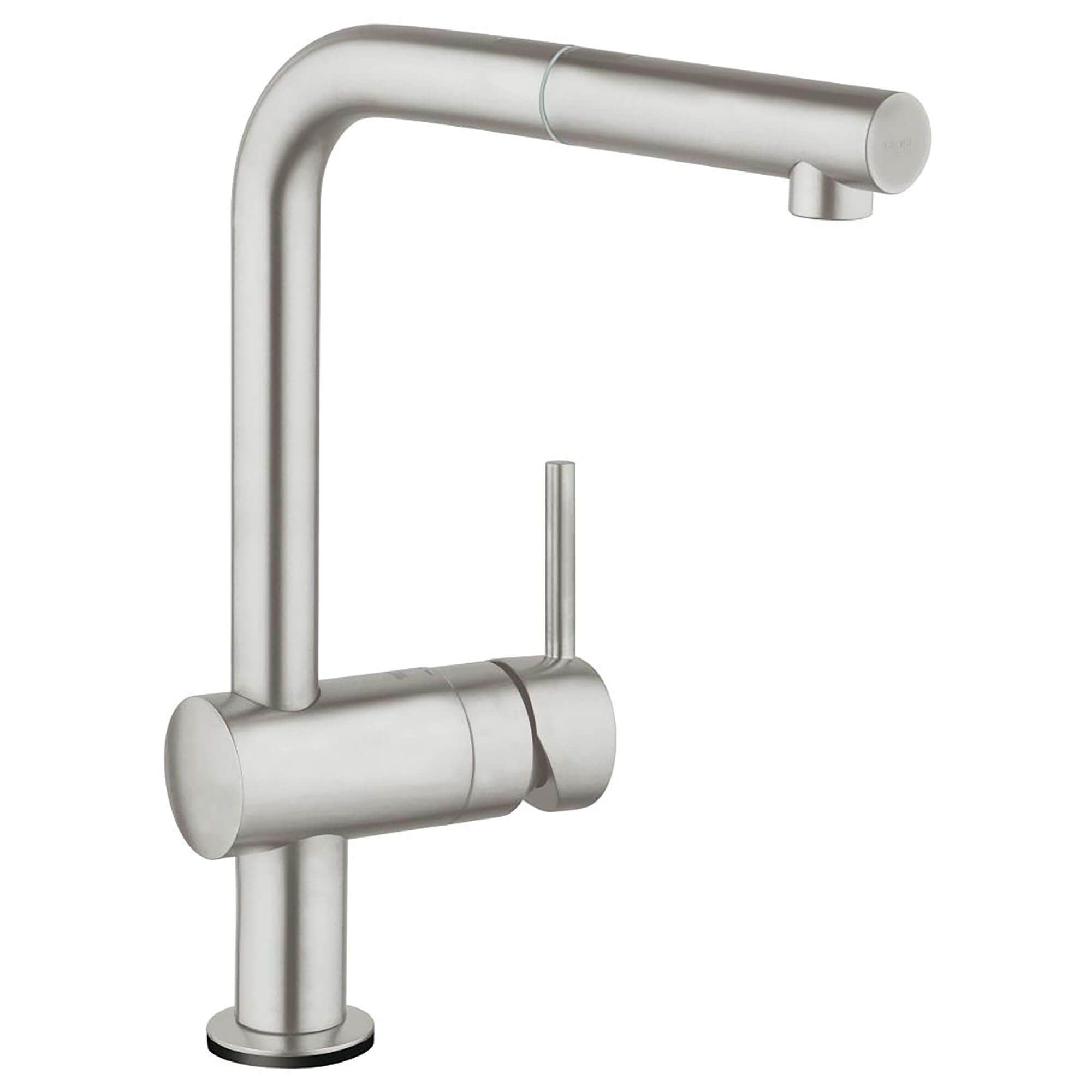 Fysica Nuchter Onderdompeling GROHE Minta Supersteel Single Handle Pull-out Touch Kitchen Faucet in the  Kitchen Faucets department at Lowes.com