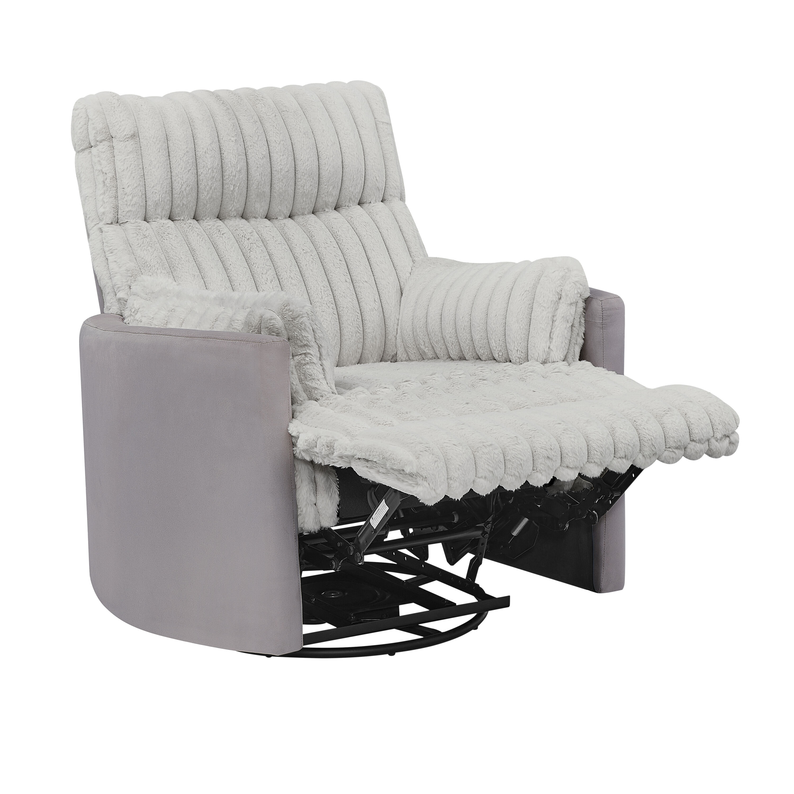 Roundhill Furniture LRH4131GY recliners - View #6