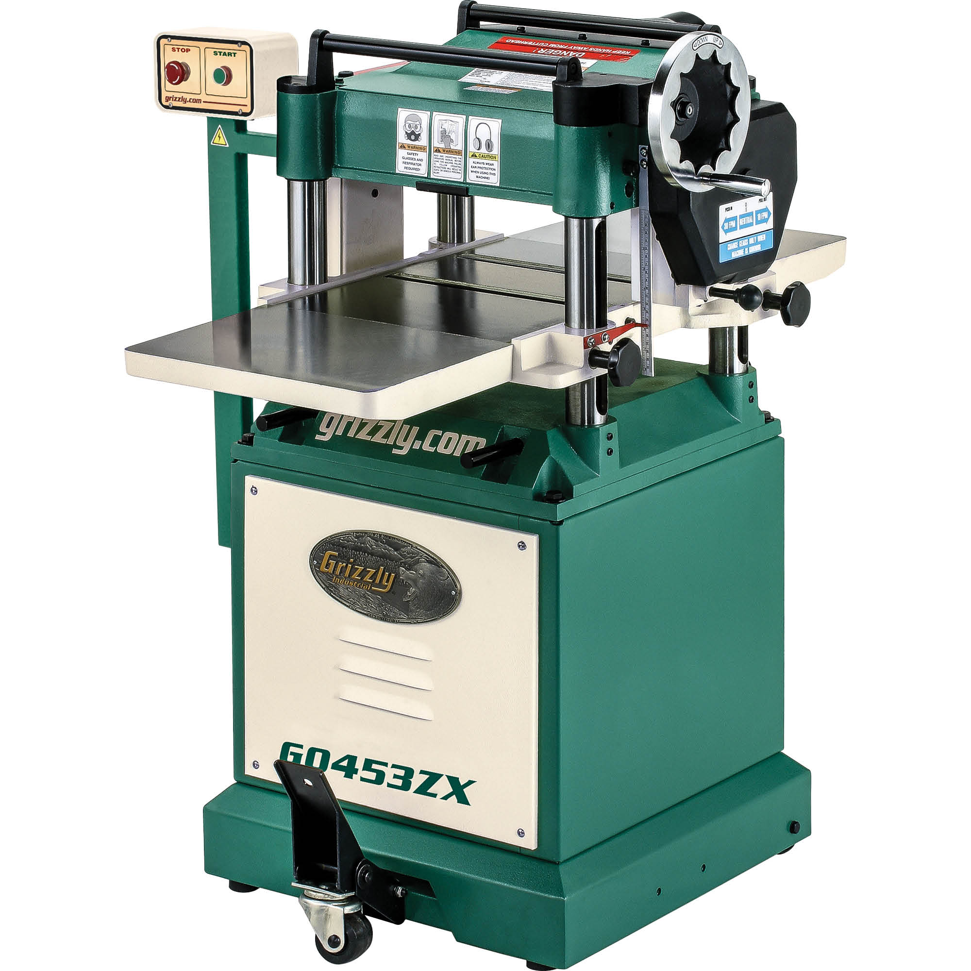 Grizzly G0453ZX 15 W 15 -Amp Floor-mount Planer