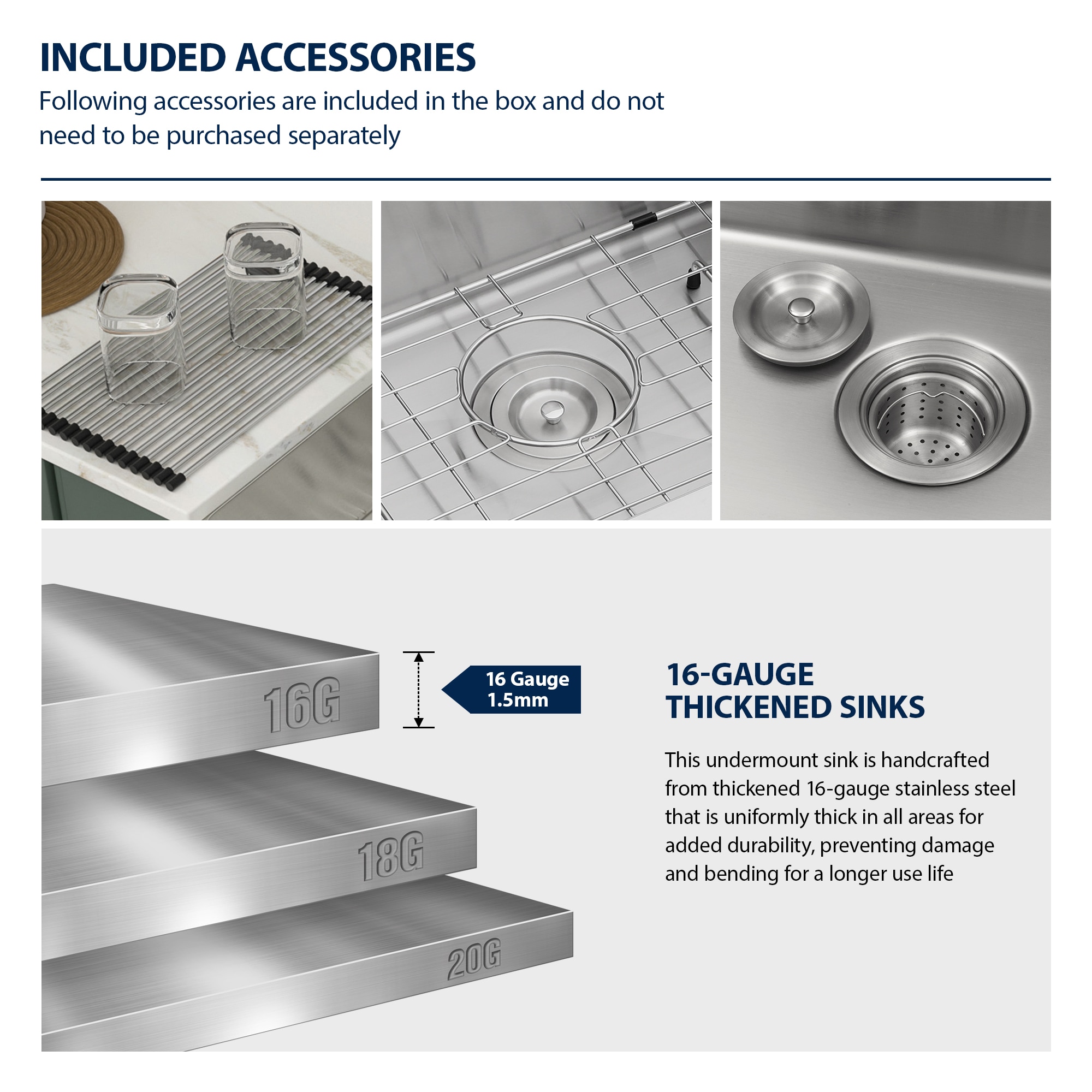 Lordear H-LMA33209A1 Kitchen-Sinks - View #4