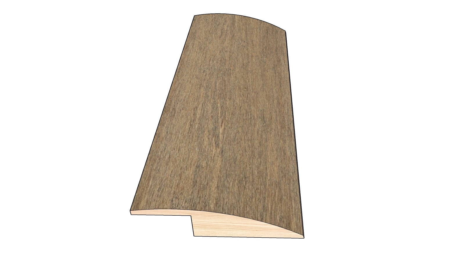 Hydri-HDPC M611010LRD Sandpiper 0.5-in T x 1.50-in W x 78-in L Solid wood Reducer