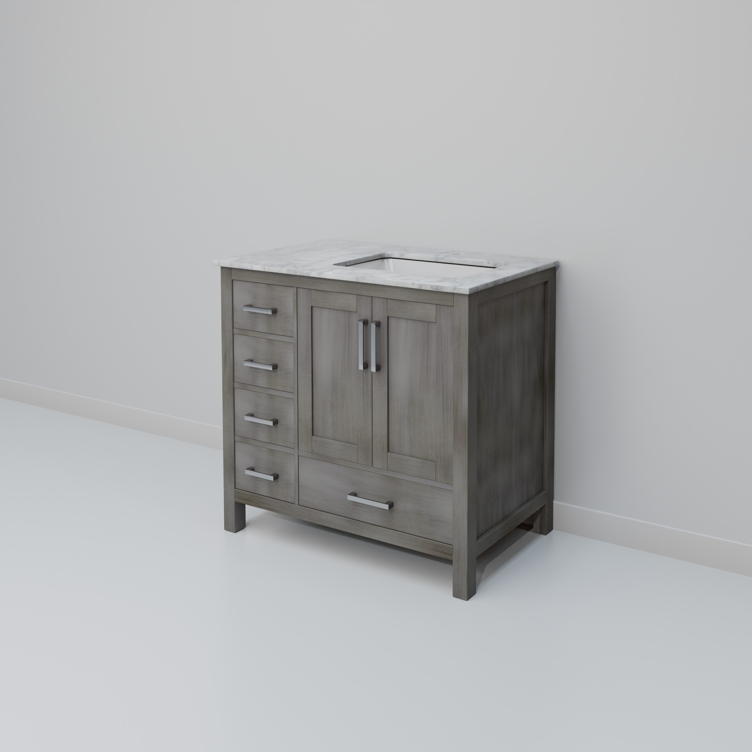 Lexora LJ342236SDDS000R Bath-Vanity-Combo - View #5