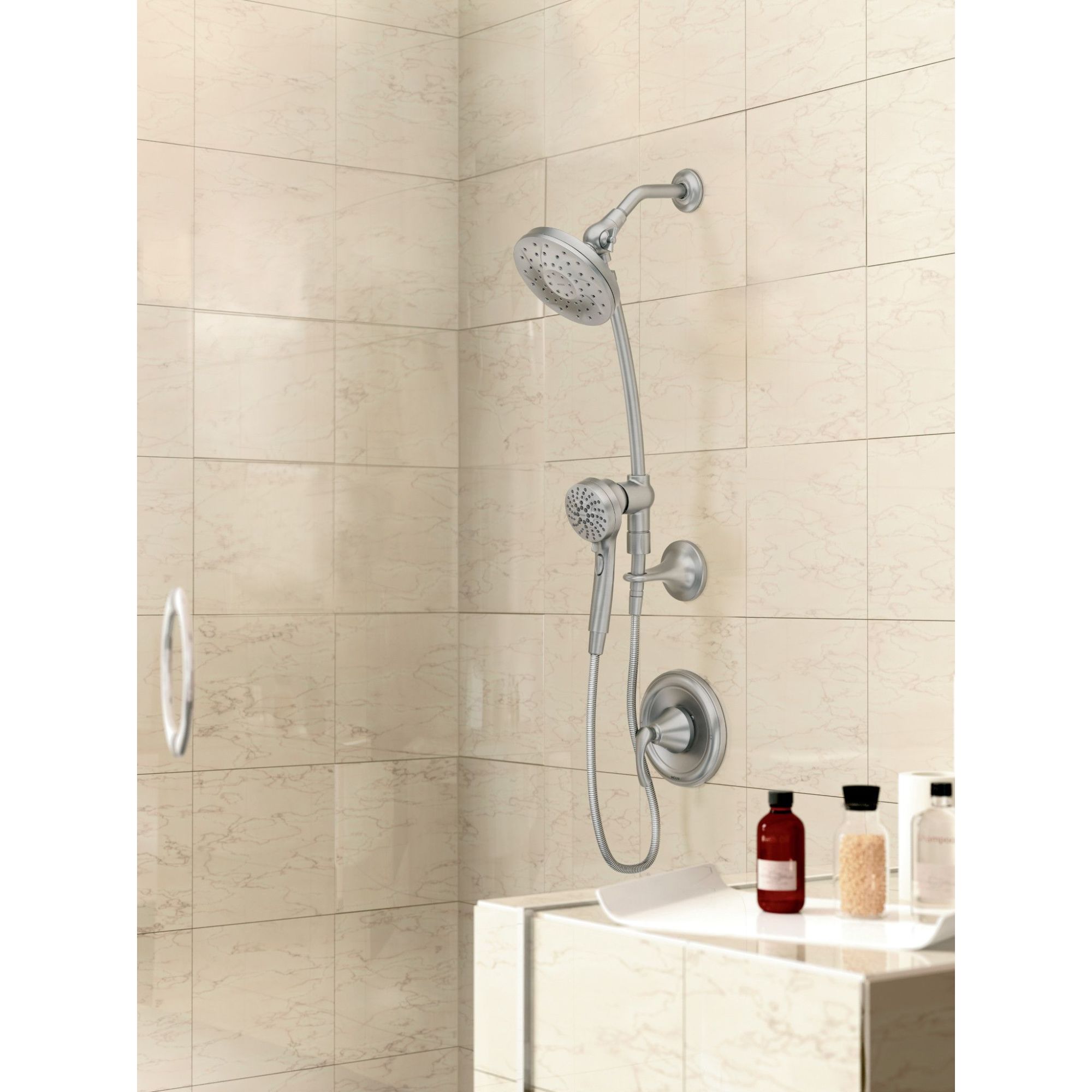Moen 28501SRN Fixed-Showerhead - View #4