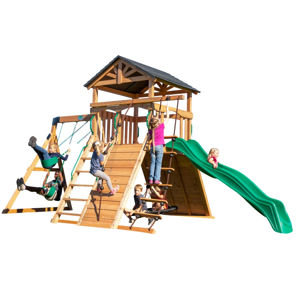 Backyard Discovery 2200104COM Wood-Playset-Kits - View #2