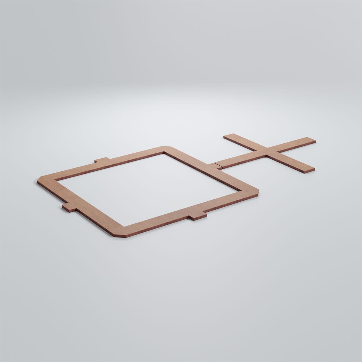 Ekena Millwork WALW24X24X0375CARMF Wall-Panels - View #4