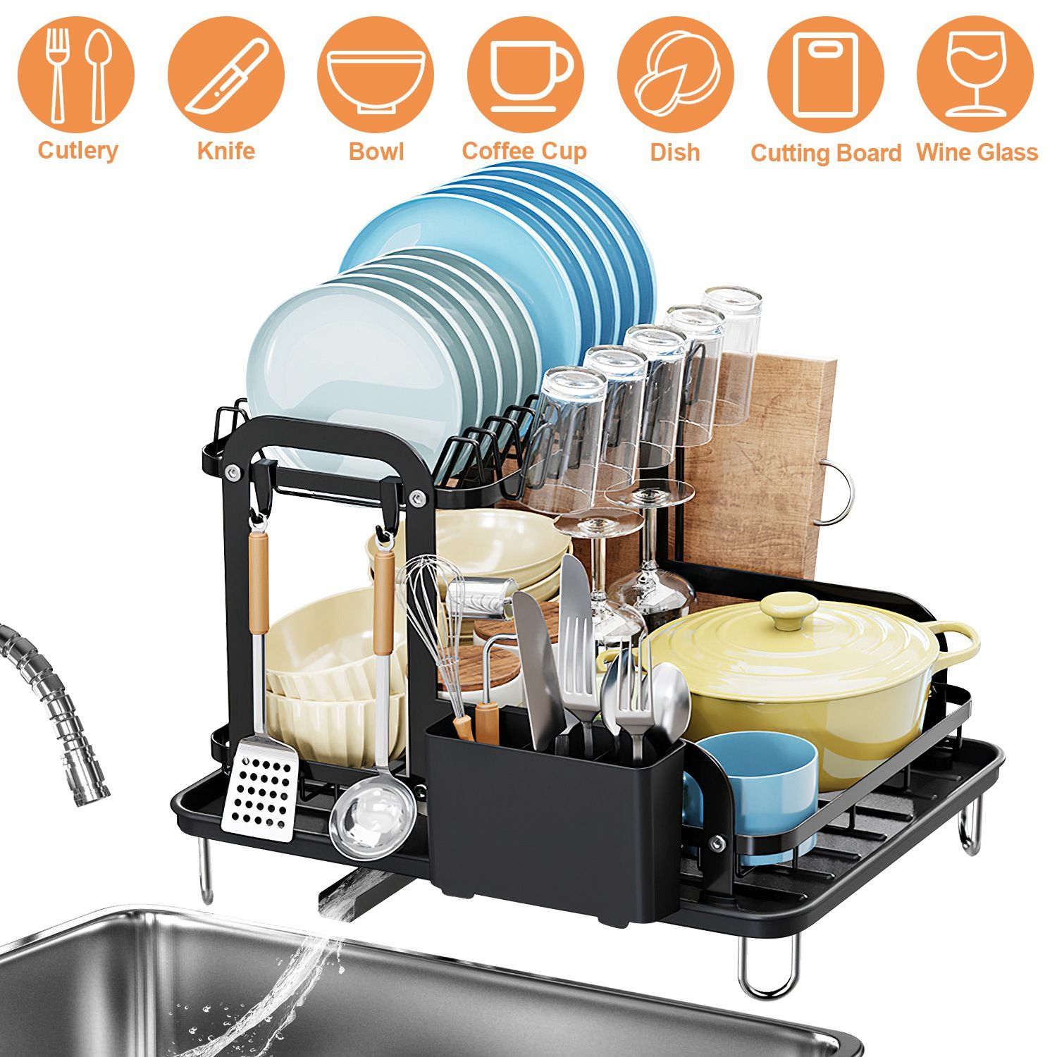 Kitstorack DOBAY1-D01027H0WZV Kitchen-Utensil-Holder - View #4