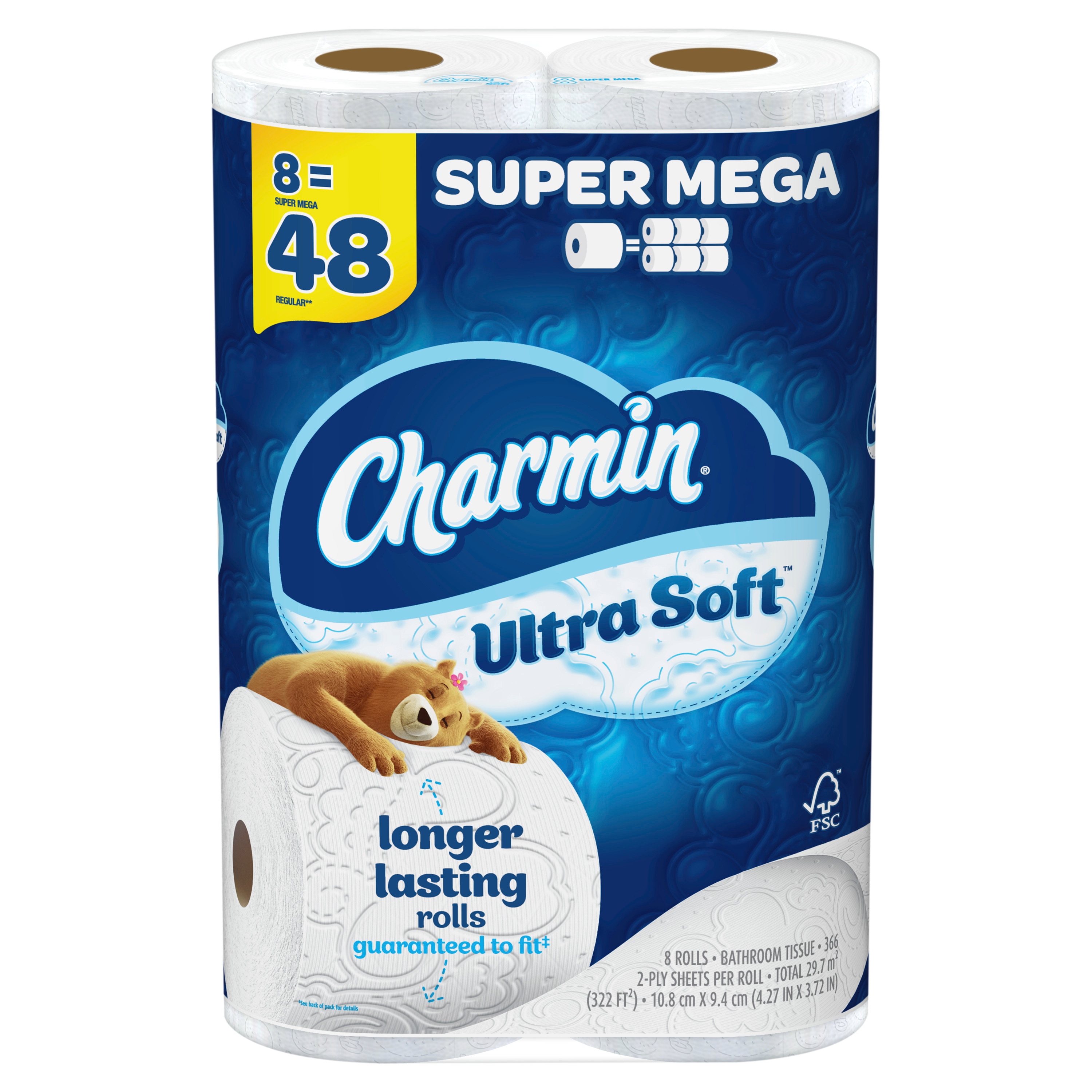 32 Rolls for sale online Charmin Ultra Soft Super Plus Toilet Paper Towels 