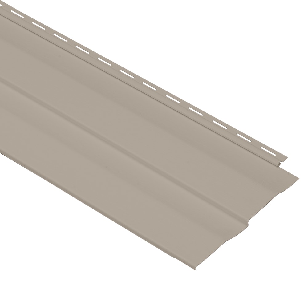 Shadow Ridge Double 5-in Dutch Lap Clay Vinyl Siding Panel 10-in x 144-in (10-sq ft /piece) in Brown | - Georgia-Pacific 270093A