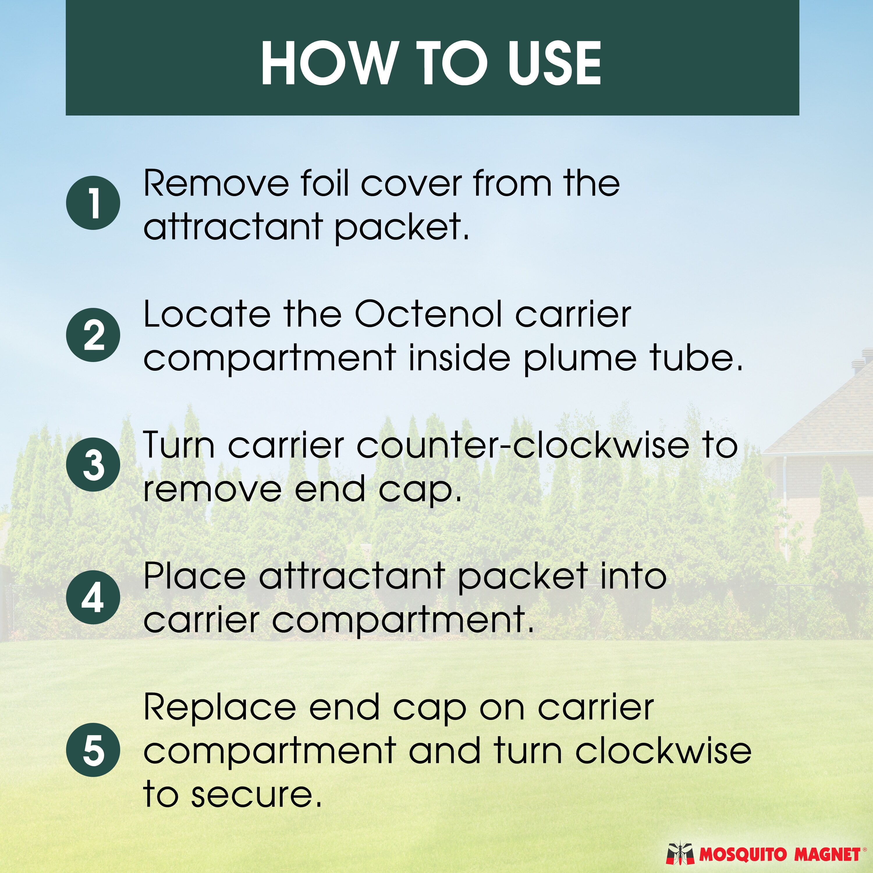 Mosquito Magnet OCTENOL3 repellents - View #4