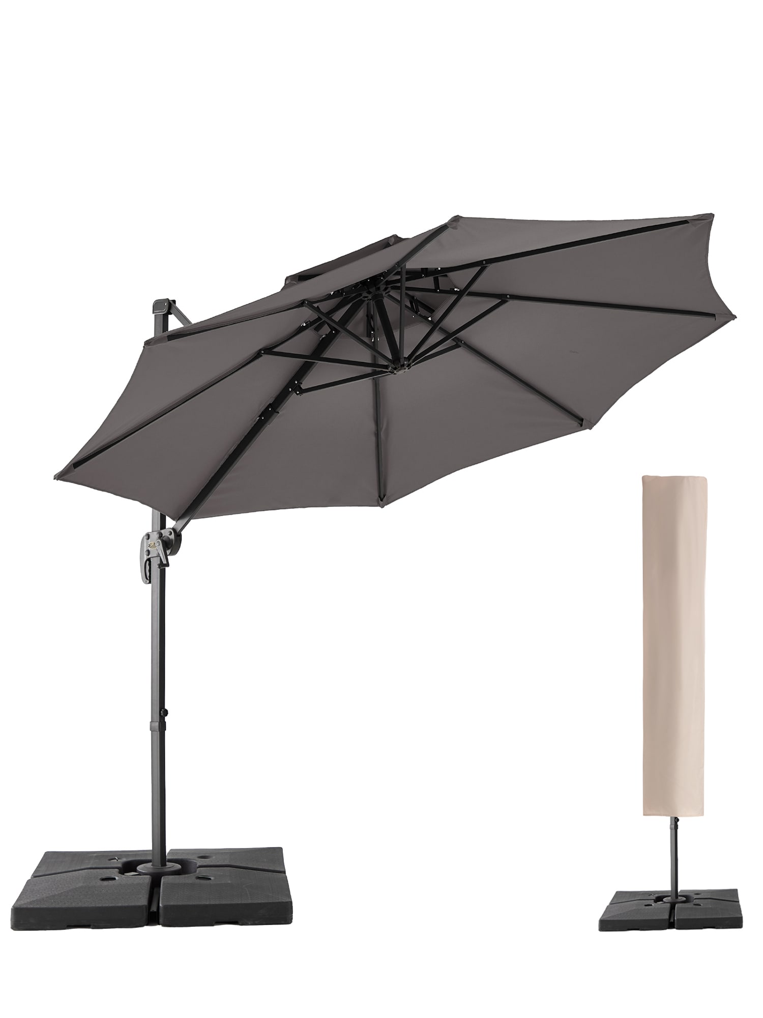 JEAREY JE-LKXLM-11FT-GR Umbrellas-2 - View #11