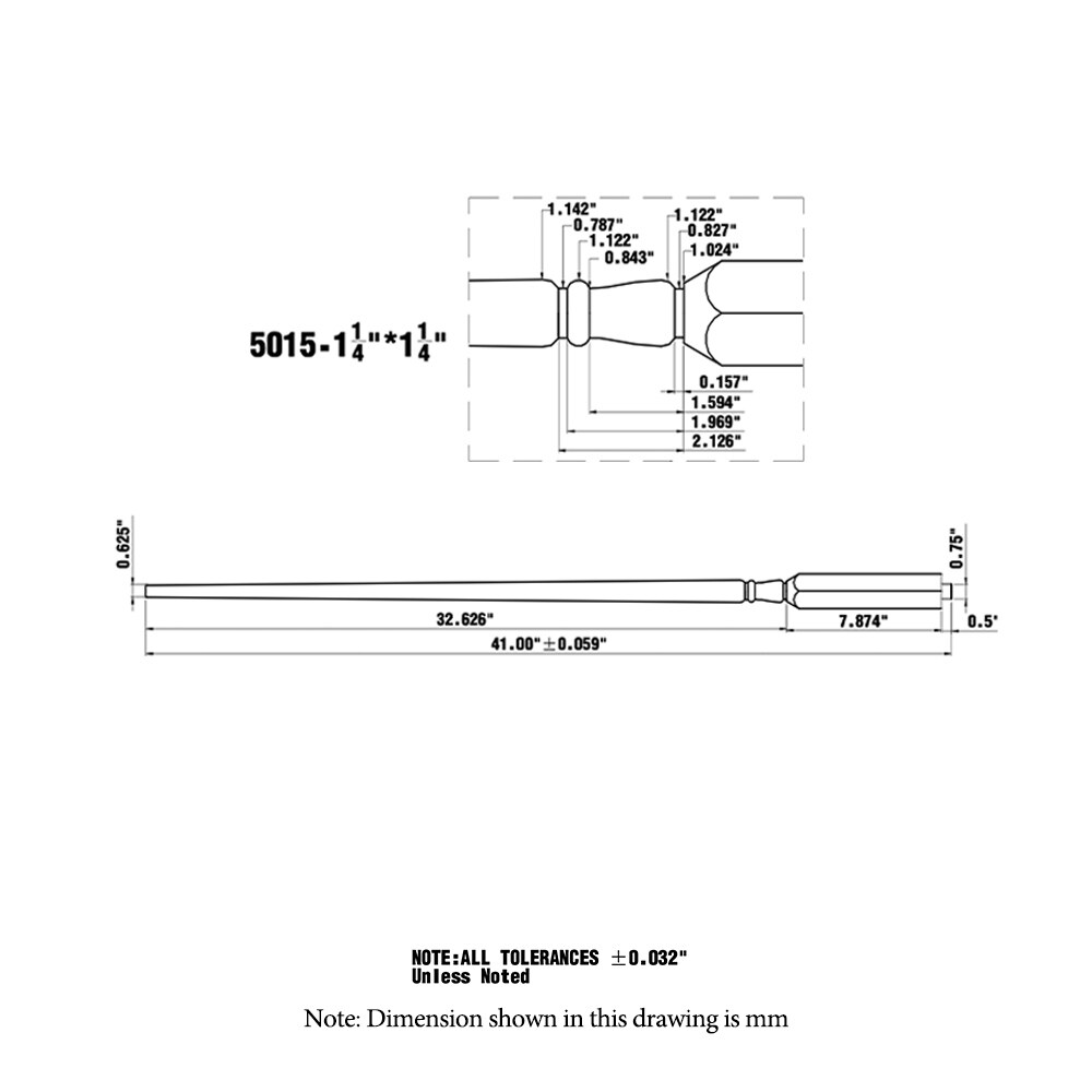 RELIABILT WG501541PRM Interior-Stairpart-Balusters - View #3