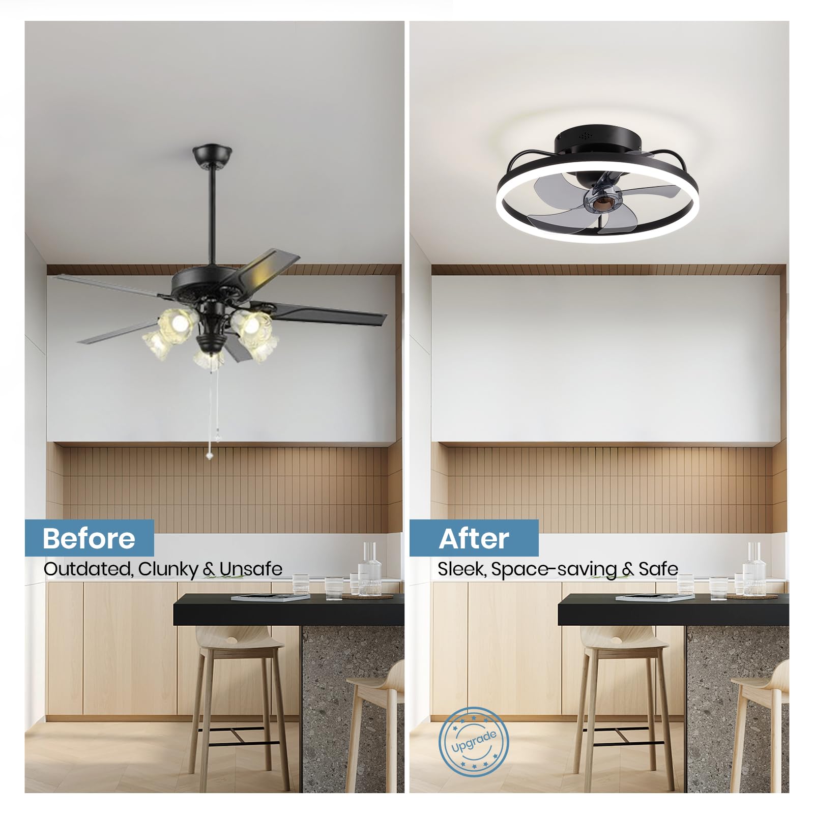 SILJOY LL-6002BL-03 Ceiling-Fans - View #2