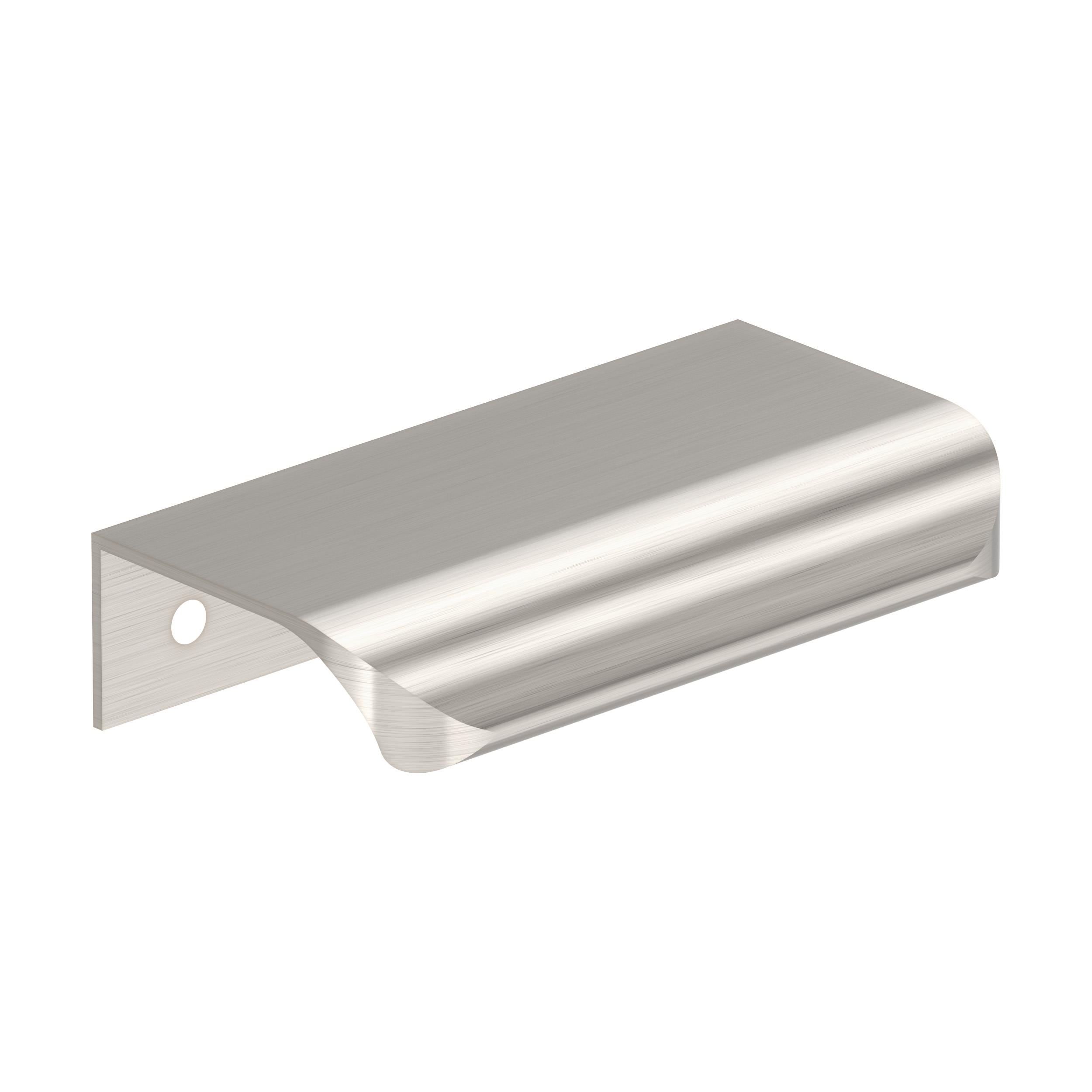 Amerock 10VMP37201G10 Streamline Tab 2-1/4-in , Satin Nickel Rectangular Edge 10 -Pack