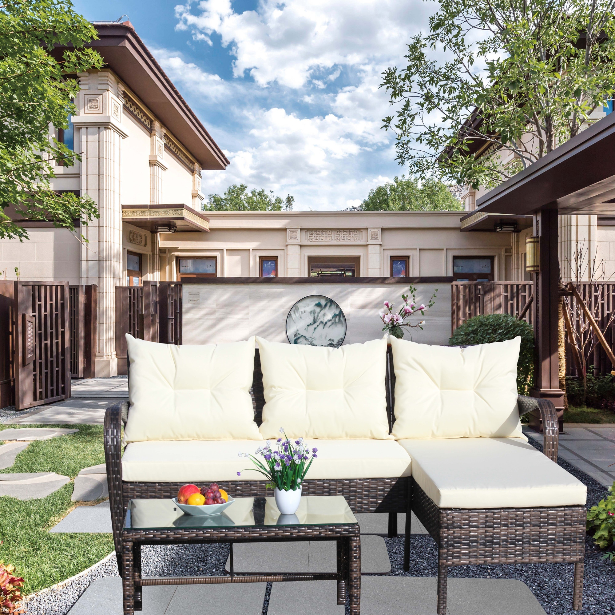 ModernLuxe L-W209S00008 Patio-Conversation-Sets - View #3