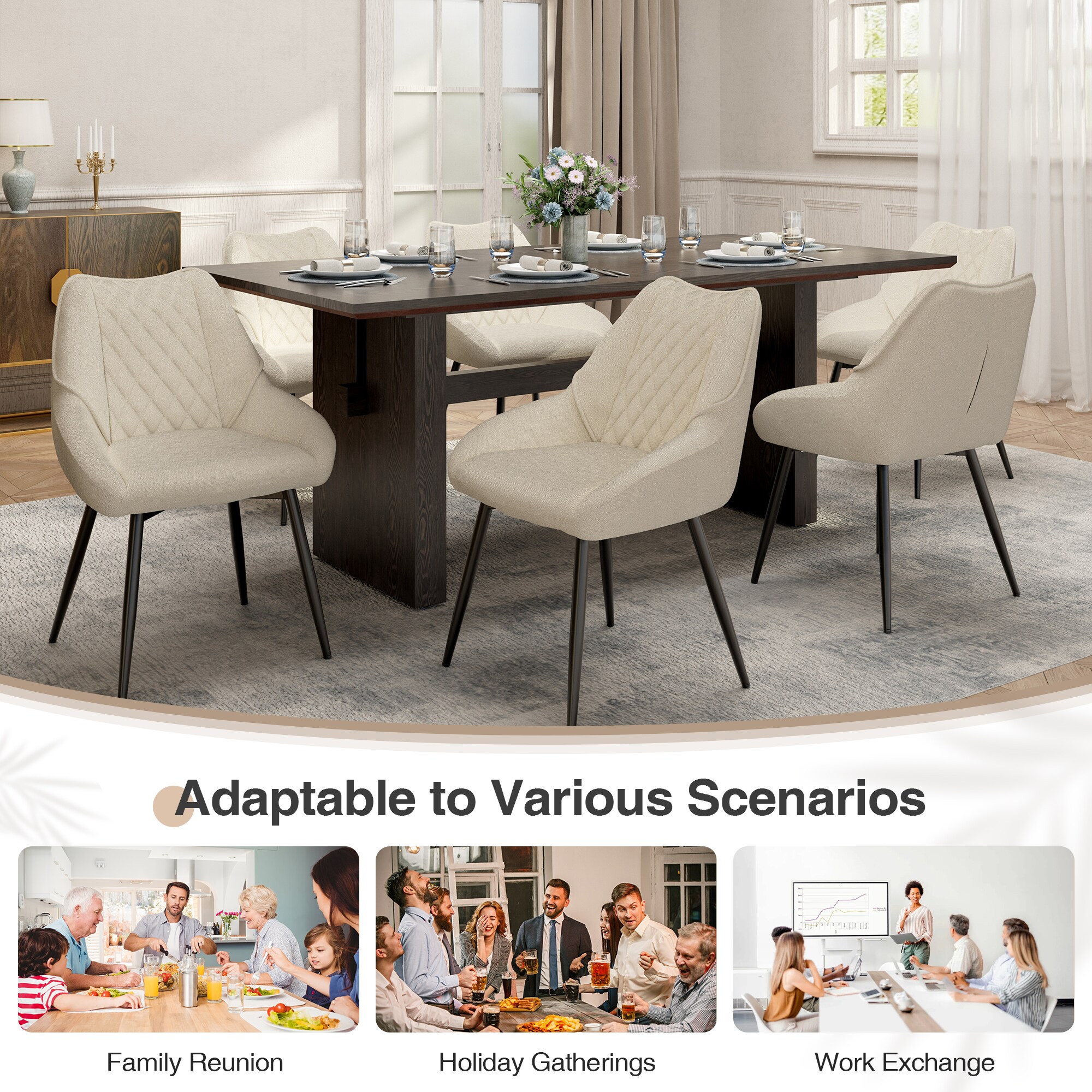 Clihome CL-172353BE Dining-Sets - View #7